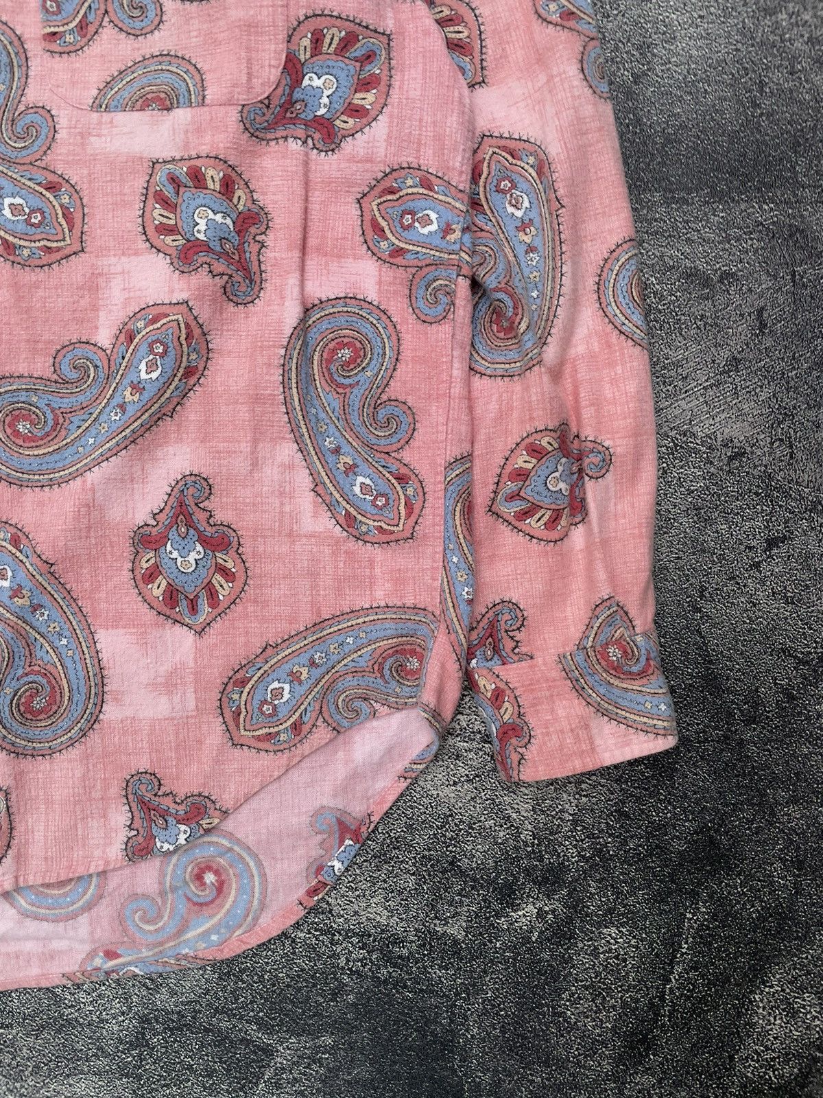 5351 POUR LES HOMMES 5351 Pour Les Hommes Paisley Shirt Size US M / EU 48-50 / 2 - 5 Thumbnail
