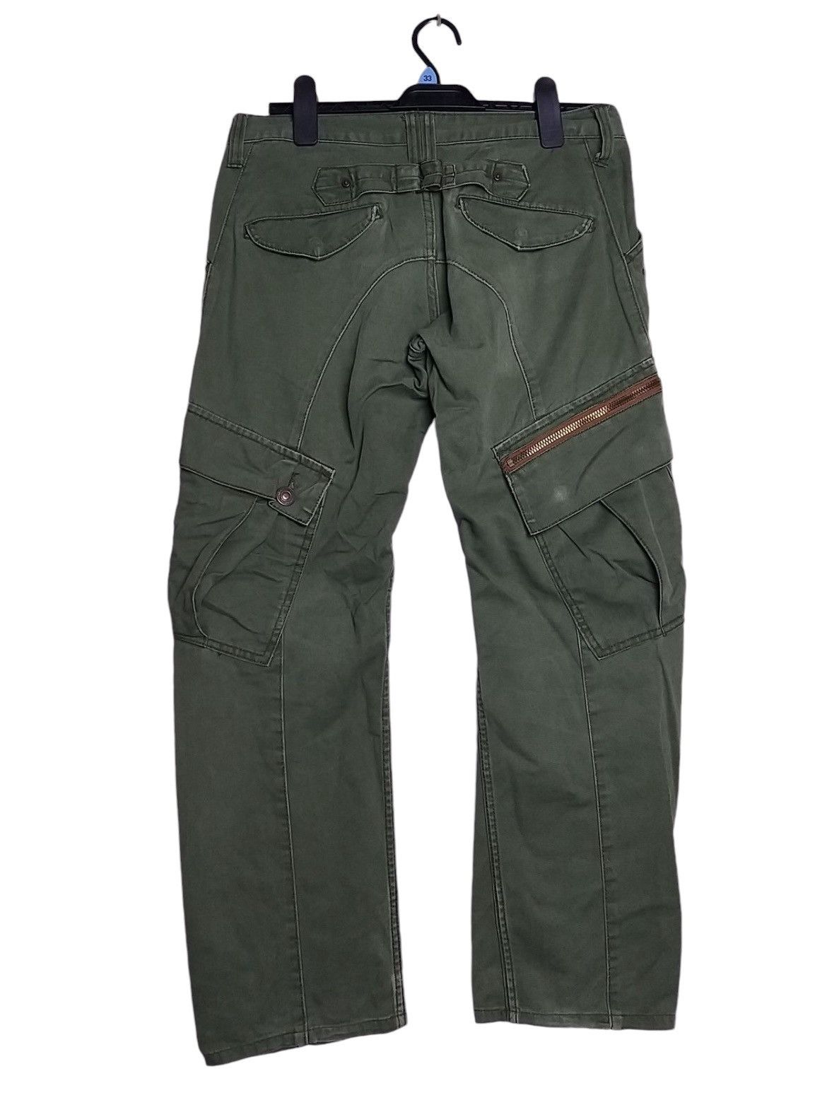 Japanese Brand SICK🔥DOMINATE HANDCRAFTED JEANS CARGO UTILITY PANT Size US 32 / EU 48 - 4 Thumbnail