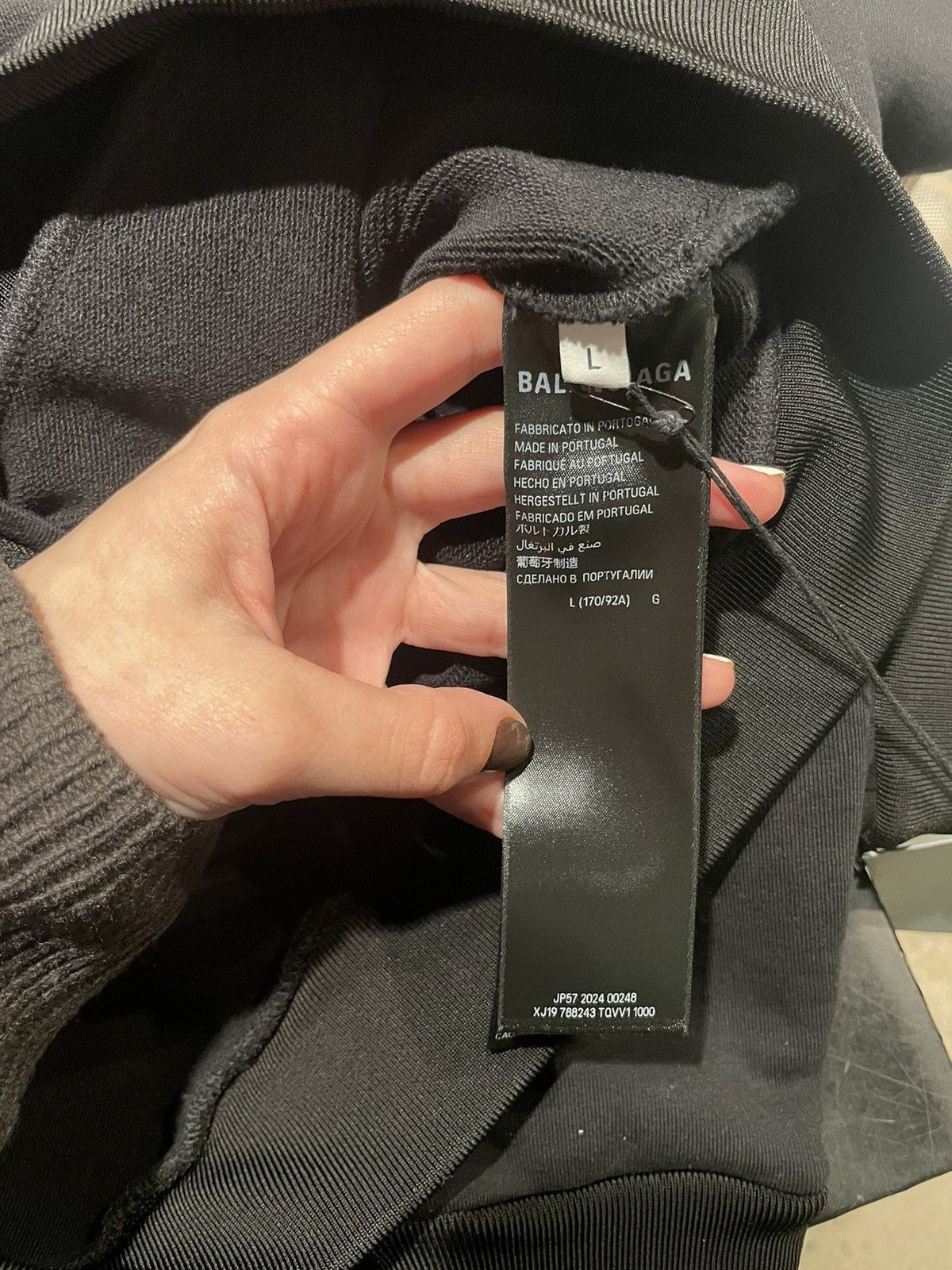 Balenciaga Zip-up hoodie Size L / US 10 / IT 46 - 4 Thumbnail