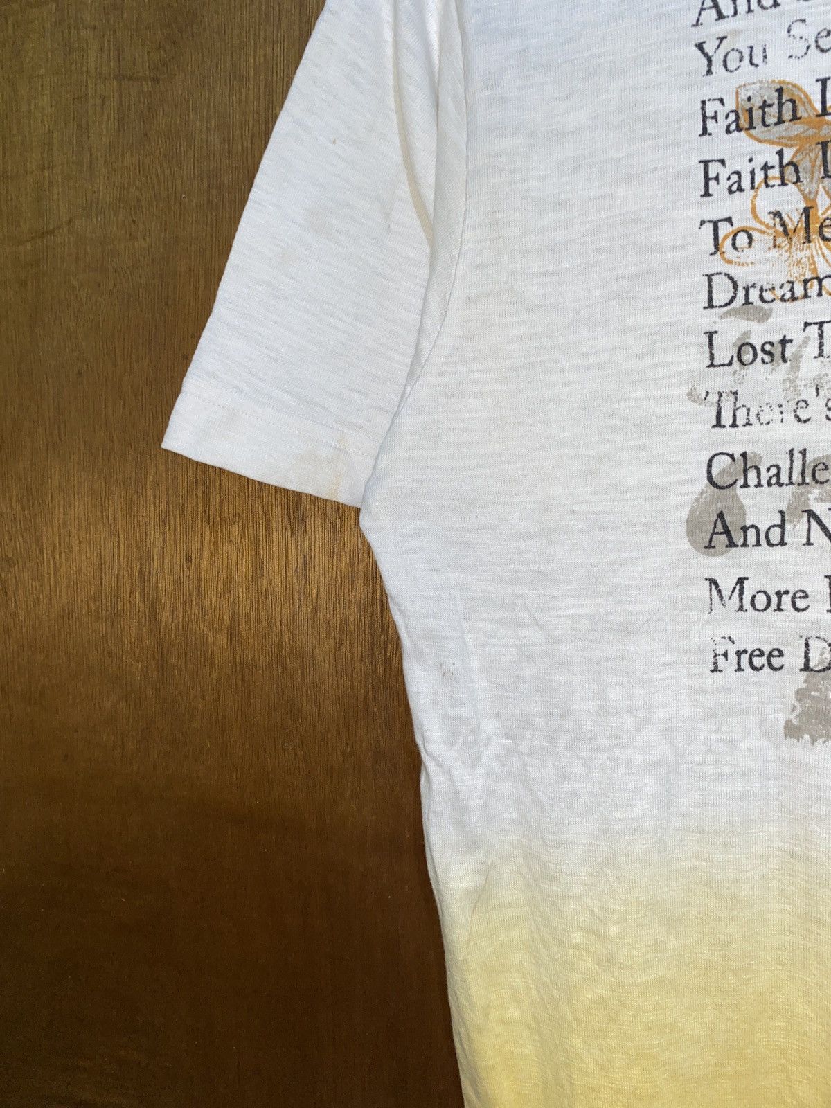 Japanese Brand × Vintage Vintage Buttons Shirt Time flies poem Size US M / EU 48-50 / 2 - 5 Thumbnail
