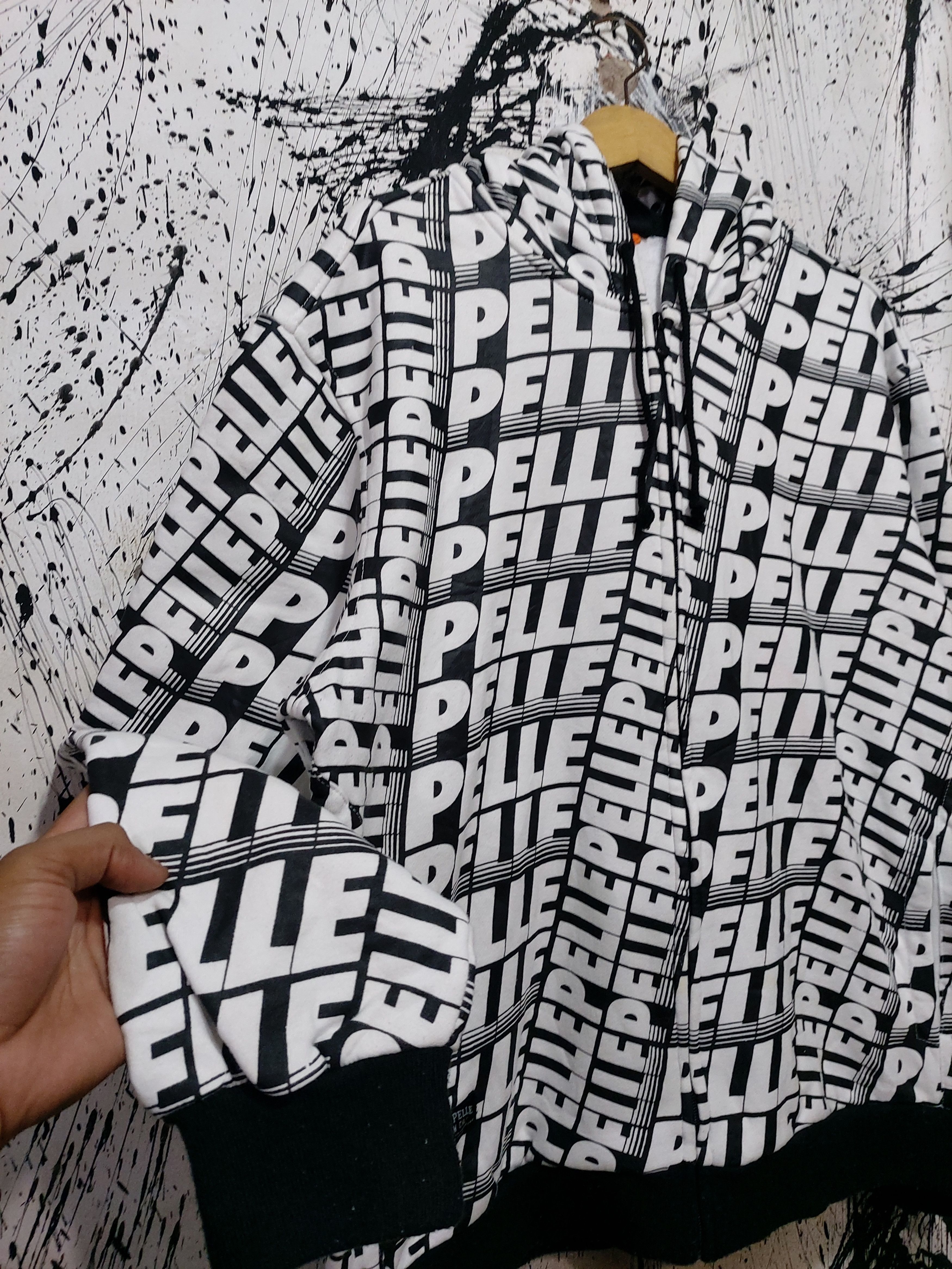 Pelle Pelle Y2K PELLE PELLE MONOGRAM ZIP HOODIE Size US XL / EU 56 / 4 - 2 Thumbnail