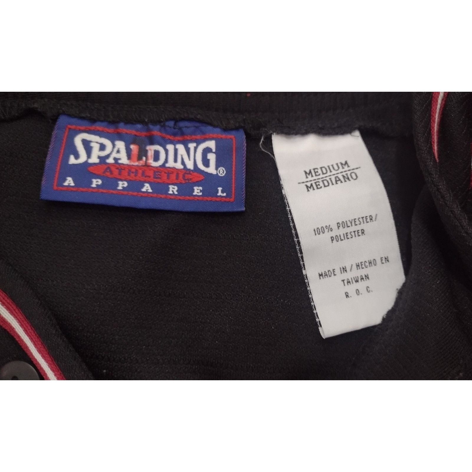 Spalding Vintage 80s Spalding Athletic Apparel Button Up Shirt Size Size US M / EU 48-50 / 2 - 5 Thumbnail