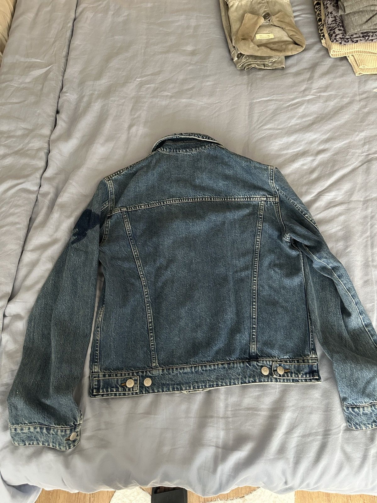 Zadig & Voltaire NWOT Cropped Zadig & Voltaire Denim Jacket Size US L / EU 52-54 / 3 - 5 Thumbnail