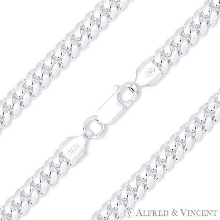 Other 4.9mm Miami Cuban / Curb Link Chain Bracelet Size ONE SIZE - 1 Thumbnail