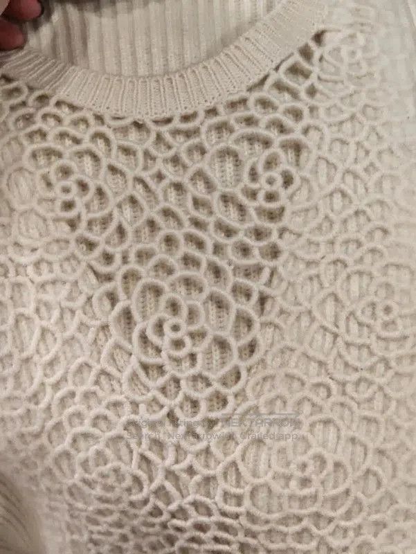 Chanel Chanel Winter Cream Cashmere Sweater . Size L / US 10 / IT 46 - 7 Thumbnail