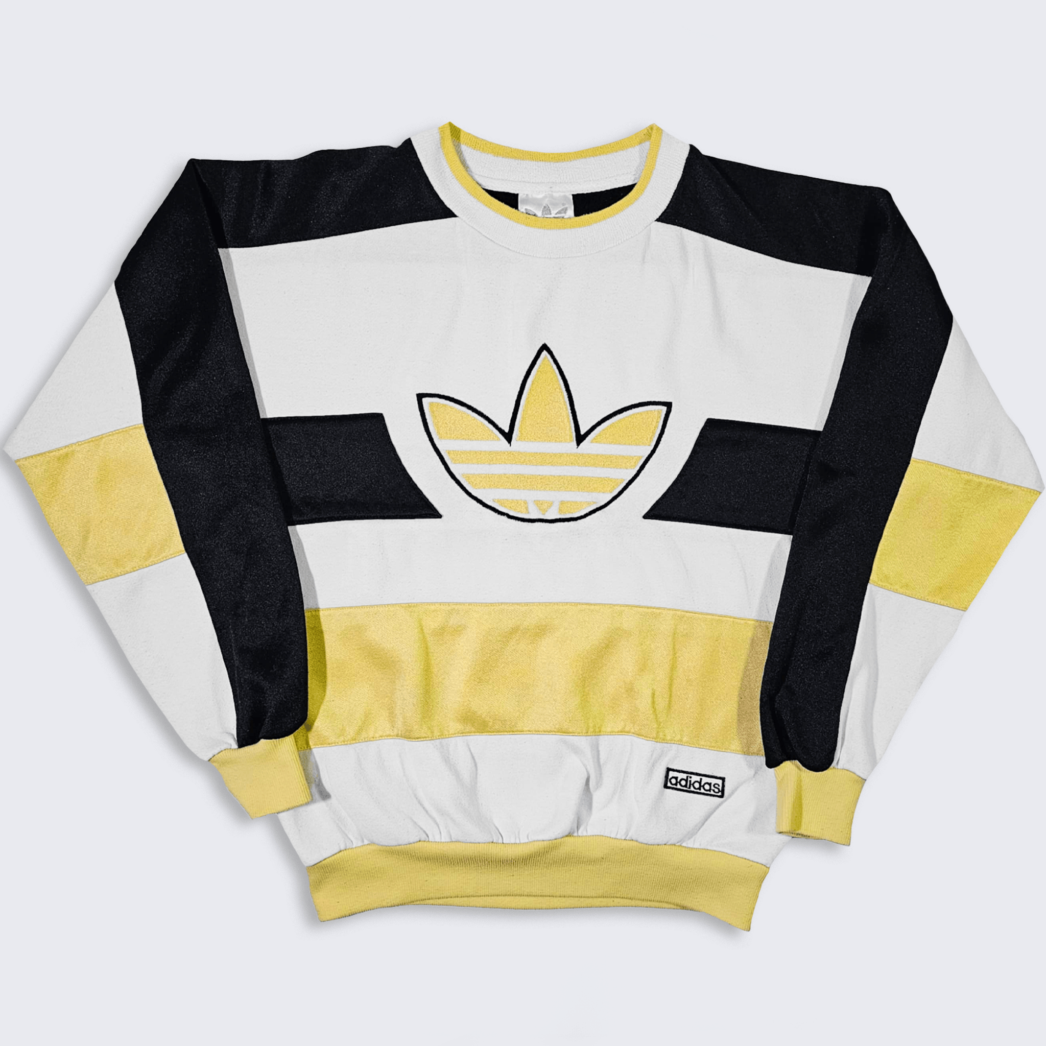 Adidas Vintage 80s Crewneck Adidas Vintage 80s Crewneck Gold