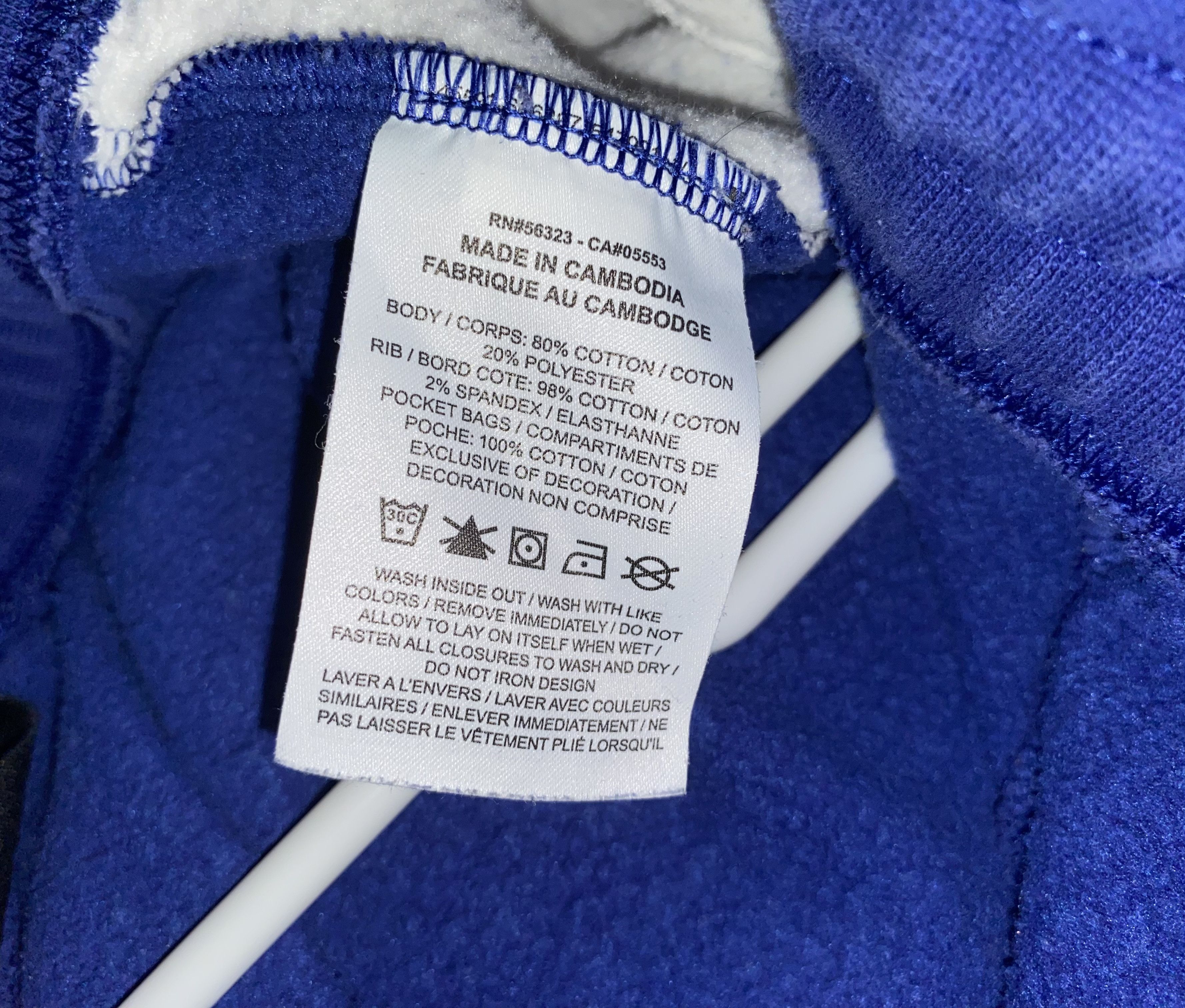 Nike Nike Air Sweatpants Sweat pants Blue white sz LARGE sports S Size US 34 / EU 50 - 10 Thumbnail