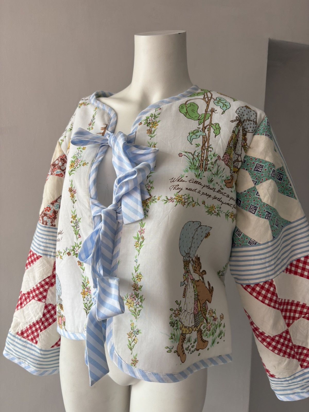 Vintage Patchwork jacket made in bangkok Size ONE SIZE - 7 Thumbnail