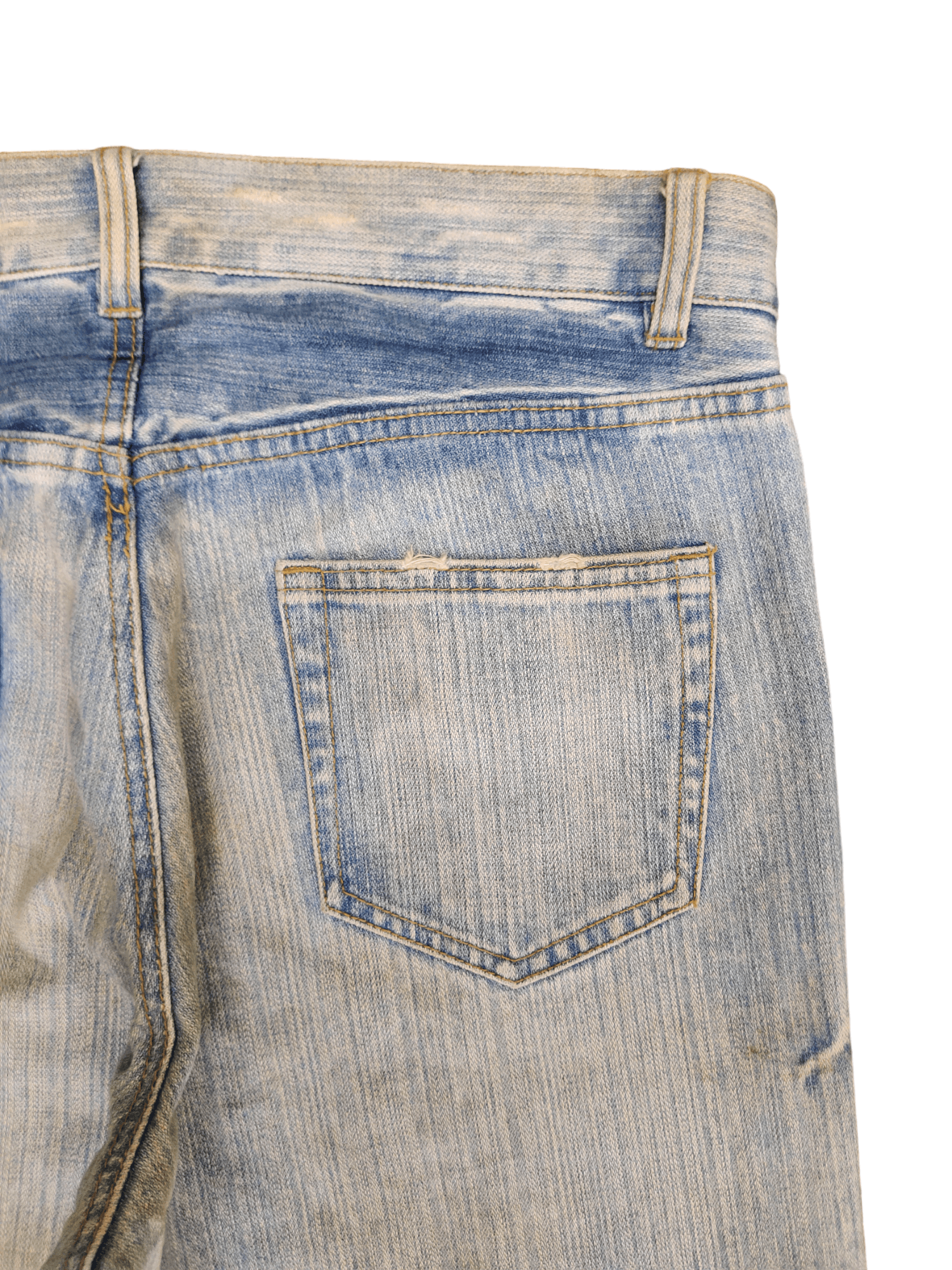 Japanese Brand Japan Sukajan Dragon Distressed Jeans karakuri Tamashi Size US 32 / EU 48 - 13 Thumbnail