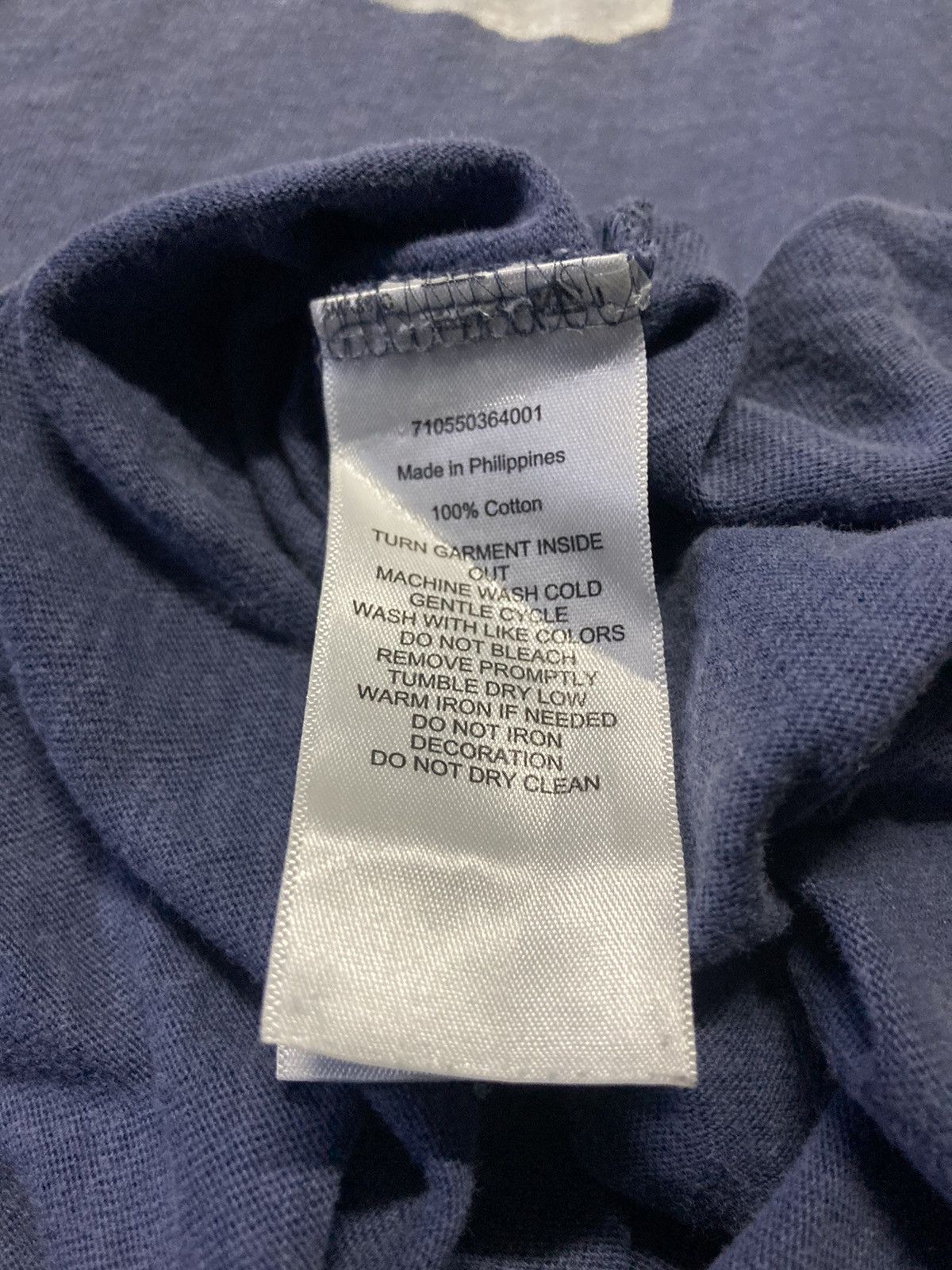 Polo Ralph Lauren × Vintage Vintage Polo Ralph Lauren Distressed Crewneck Tee Size US L / EU 52-54 / 3 - 5 Thumbnail