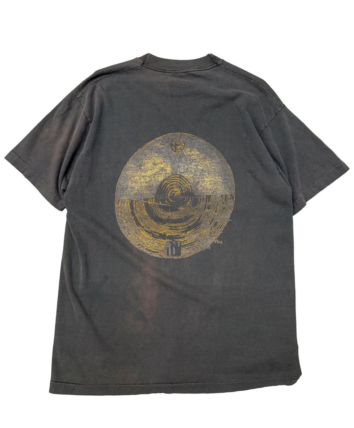 Band Tees Vintage 90s R.E.M. Green tee Size US L / EU 52-54 / 3 - 2 Thumbnail