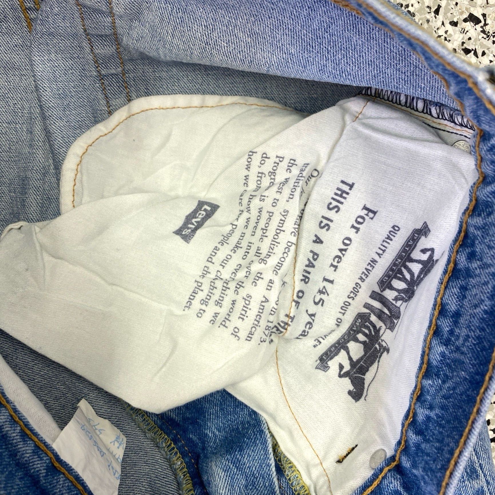 Levi's Levi's 502 Jeans Regular Tapered Fit Denim Blue 32x32 Mens Jeans Street 90s City USA Classic Vintage No? Size US 32 / EU 48 - 4 Thumbnail