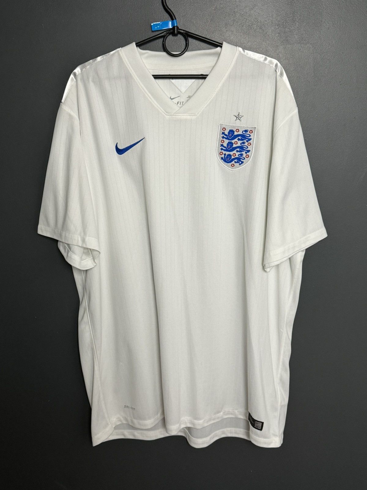 Nike England National Team 14/16 Home Football Soccer Jersey Size US XXL / EU 58 / 5 - 1 Thumbnail