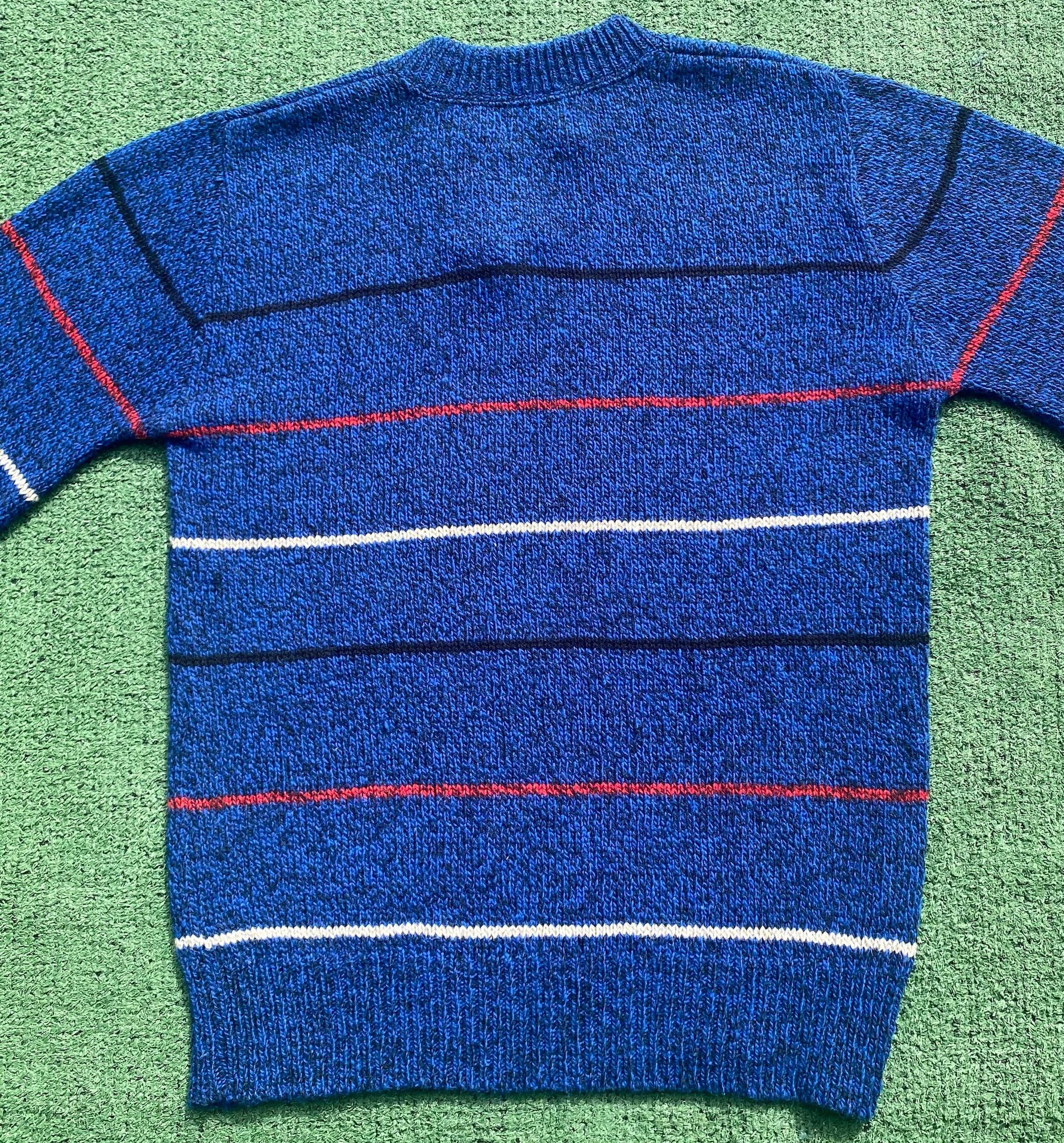 Vintage 90’s Victoria Dry Goods Striped Wool Blend Sweater Medium Size US M / EU 48-50 / 2 - 8 Thumbnail