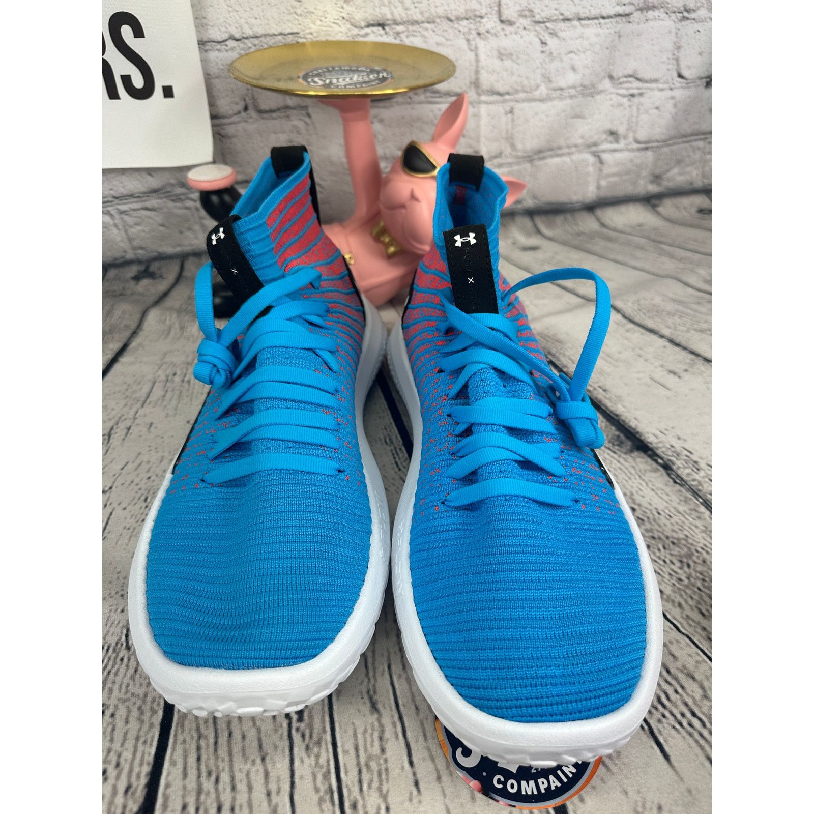 Under Armour Under Armour FUTR X ELITE Basketball Shoes Mens 12 Blue NEW Size US 12 / EU 45 - 2 Thumbnail