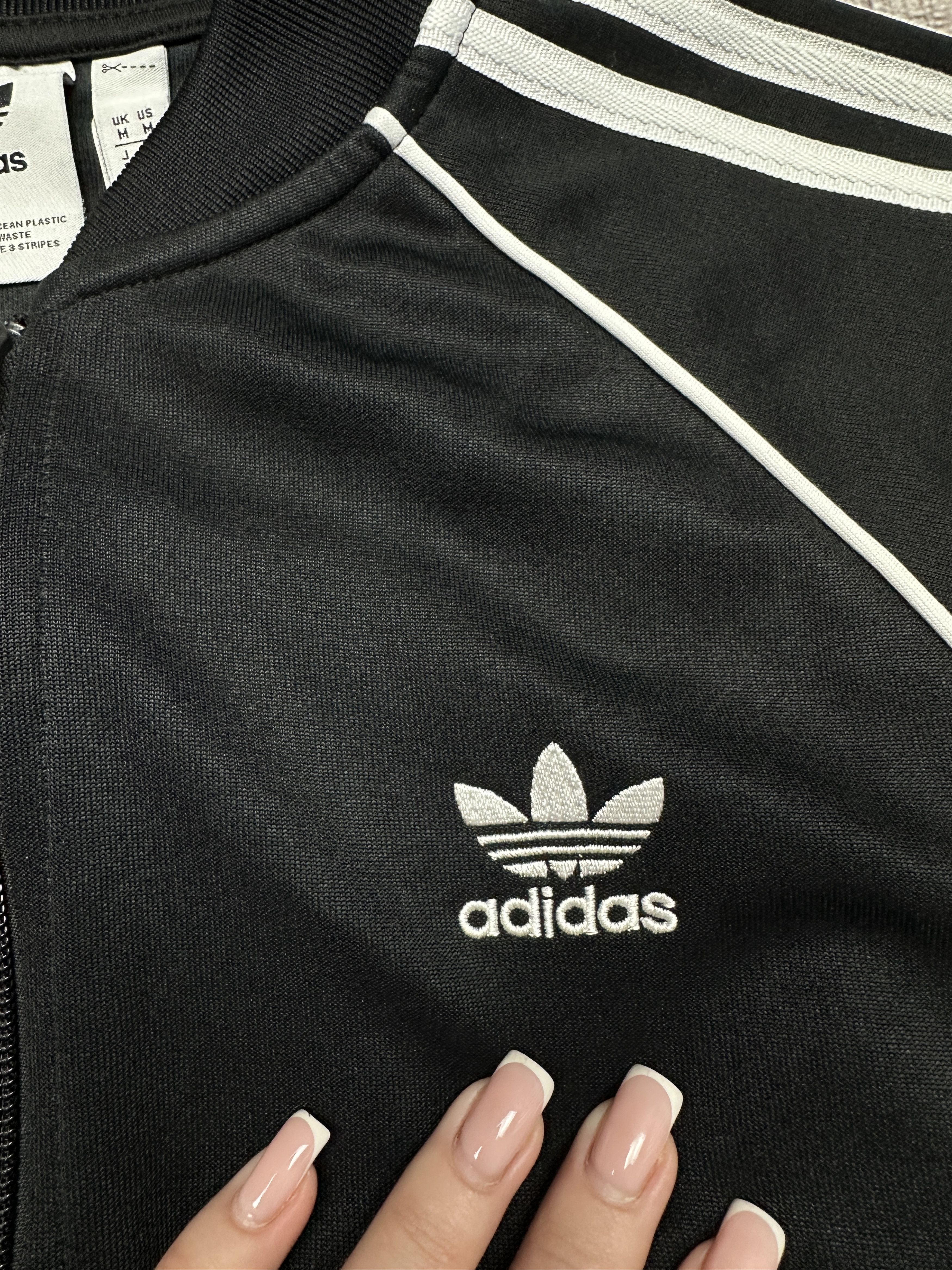 Adidas Adidas Mens Track Top Bomber Jacket Size US M / EU 48-50 / 2 - 3 Thumbnail