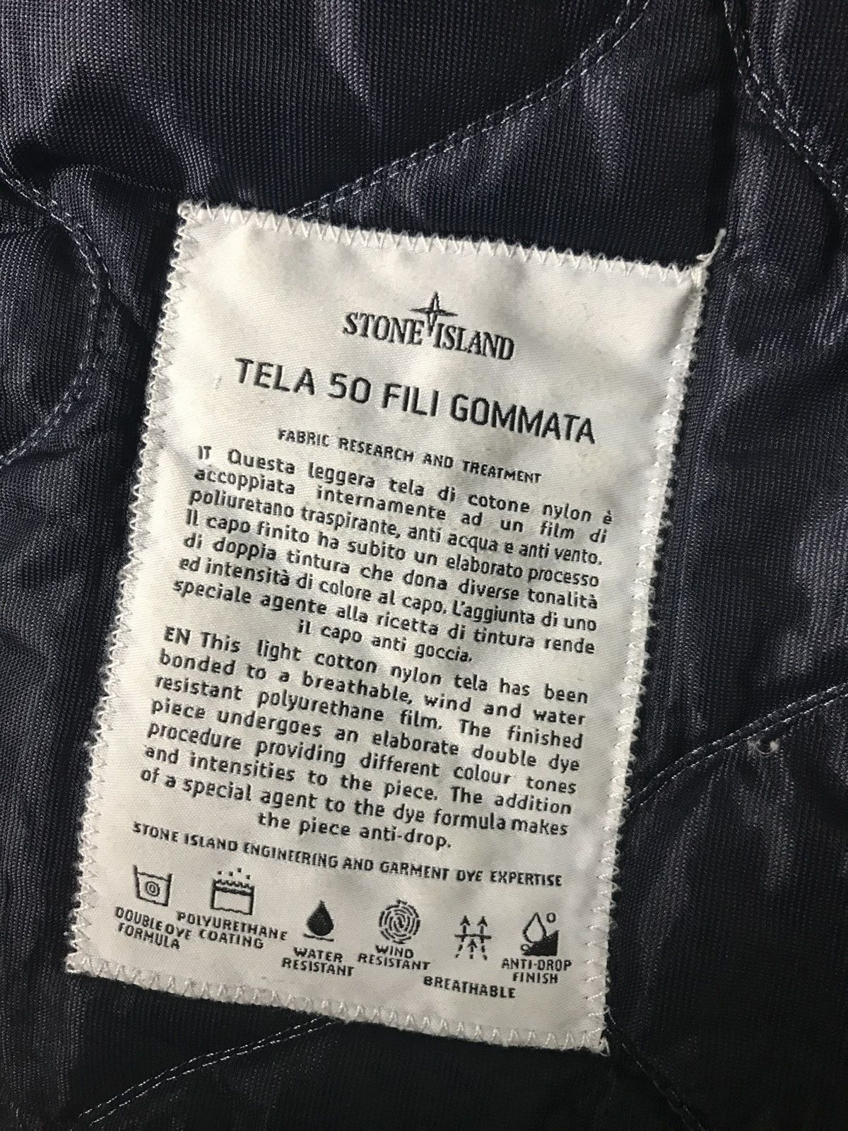 Stone Island Stone island gommata jacket Size US M / EU 48-50 / 2 - 7 Thumbnail