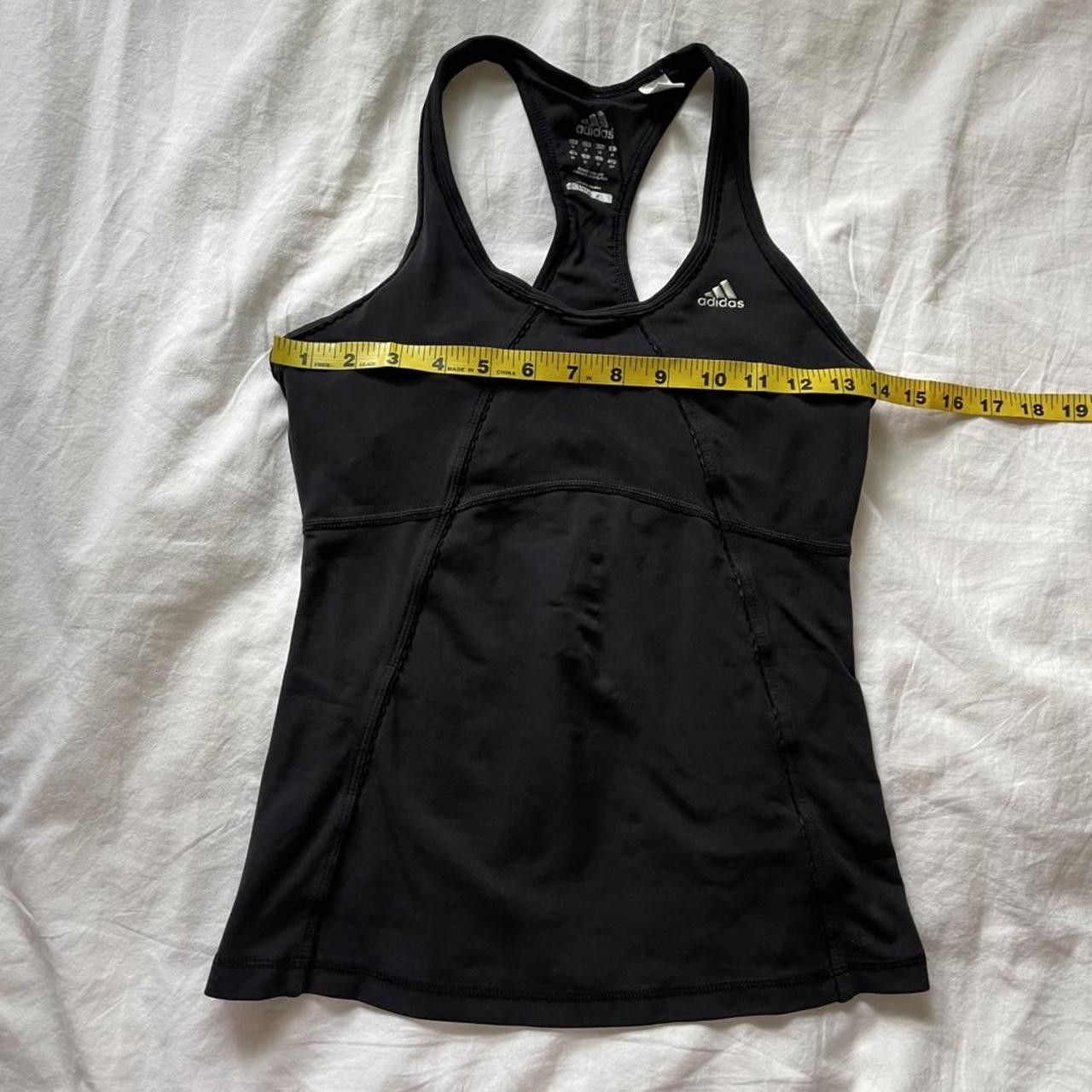 Adidas 2000s Adidas black active tank top Size S / US 4 / IT 40 - 4 Thumbnail