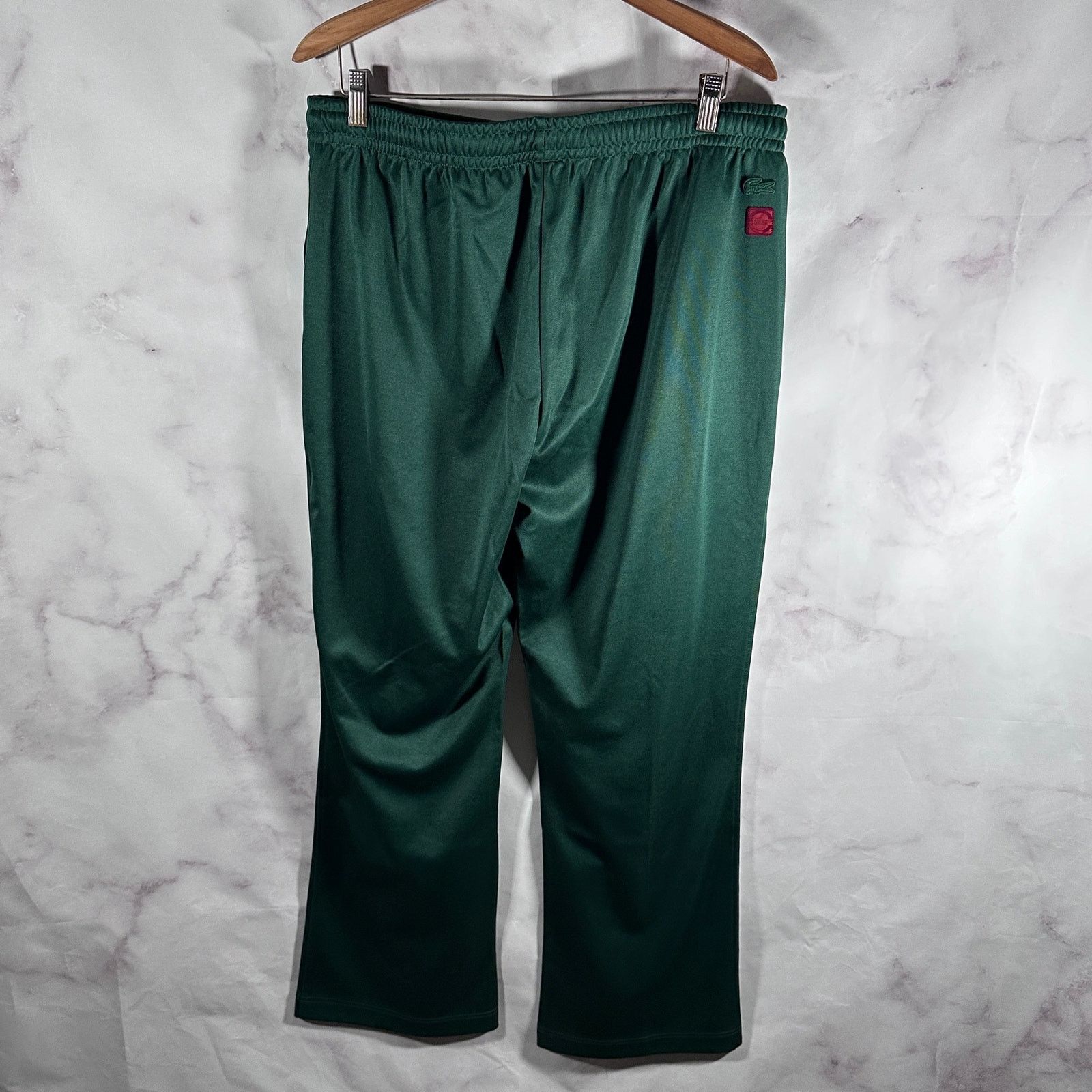 CLOT × Lacoste Green Pleated Track Pants Size US 36 / EU 52 - 7 Thumbnail