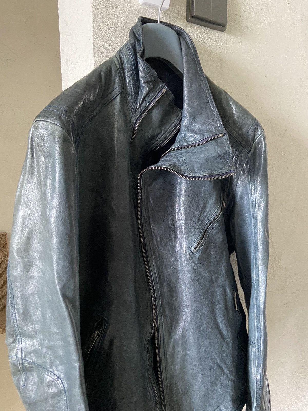 Solid Homme × Wooyoungmi Solid homme by wooyoungmi lamb leather rider jacket Size US S / EU 44-46 / 1 - 7 Thumbnail