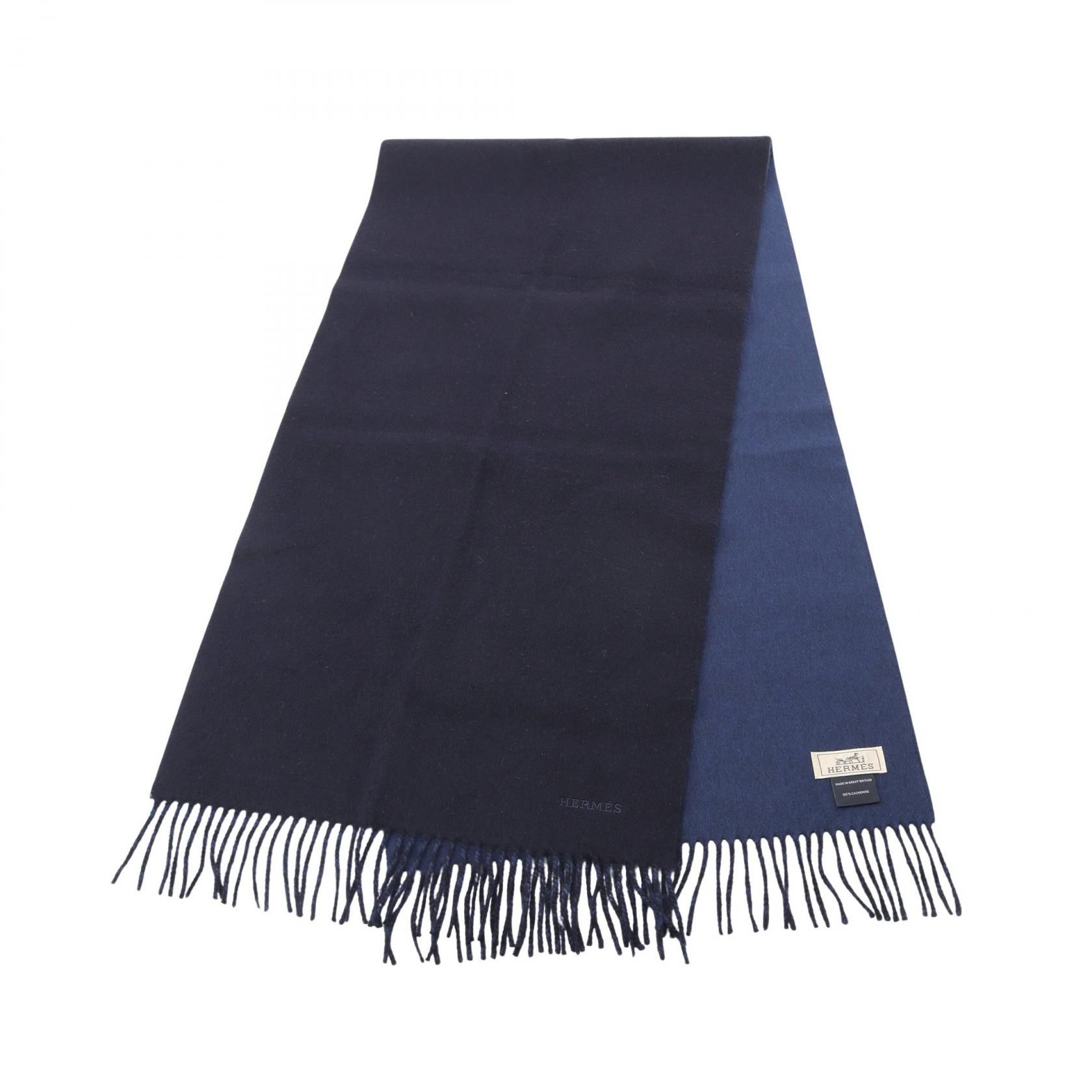 Hermes Hermes Hermes Recto Verso Cashmere Scarf Others Scarf Size ONE SIZE - 1 Thumbnail