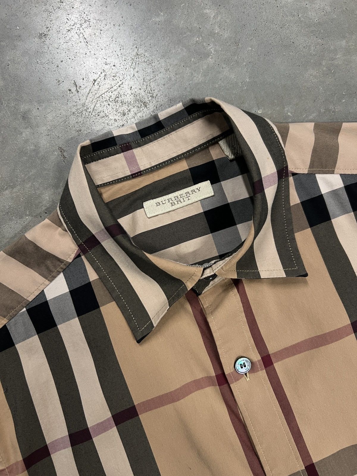 Burberry Burberry Nova Check Shirt Short Sleeve Size US S / EU 44-46 / 1 - 5 Thumbnail