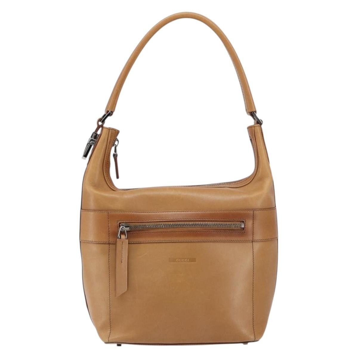 Gucci Gucci Vintage Handbag Leather Size ONE SIZE - 1 Thumbnail