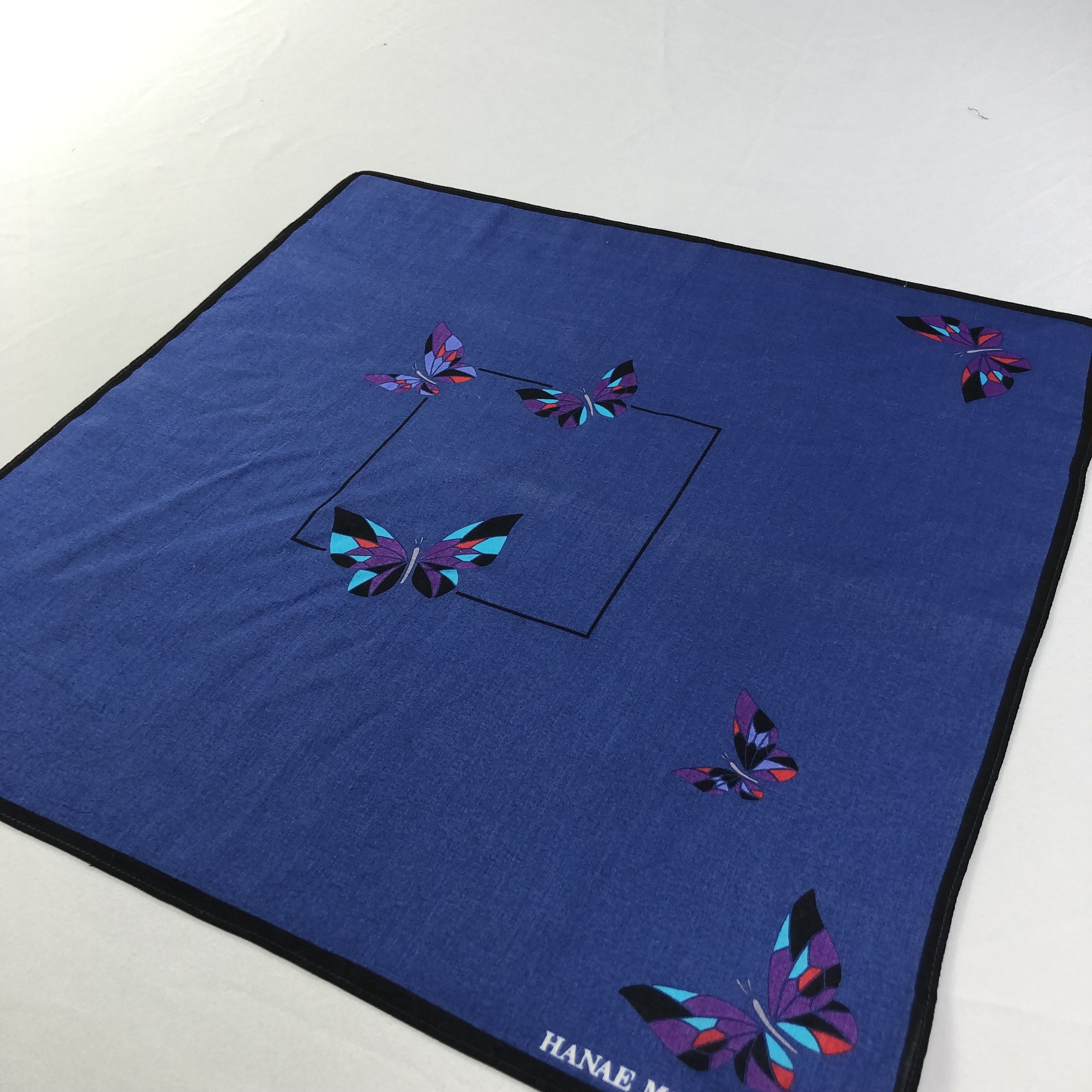 Hanae Mori Hanae Mori Handkerchief Neckerchief Bandana H1950 Size ONE SIZE - 3 Thumbnail