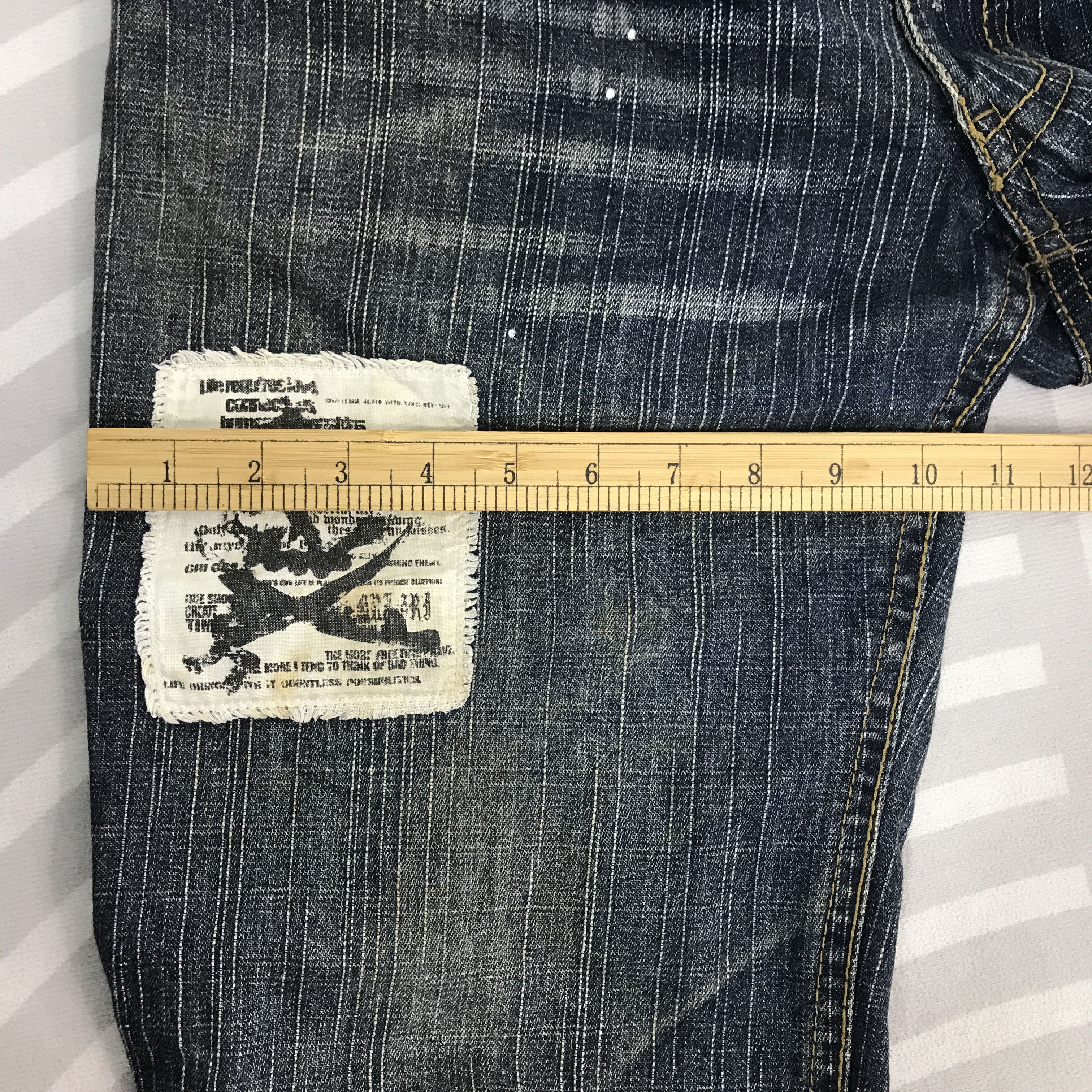 Japanese Brand Vintage Gri Gri Japan design ifsixwasnine denimJeans Size US 32 / EU 48 - 11 Thumbnail