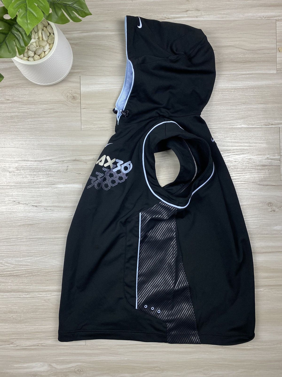 Nike × Vintage Nike 2000 center swoosh air max 360 vest y2k 90s zip Size US L / EU 52-54 / 3 - 2 Thumbnail