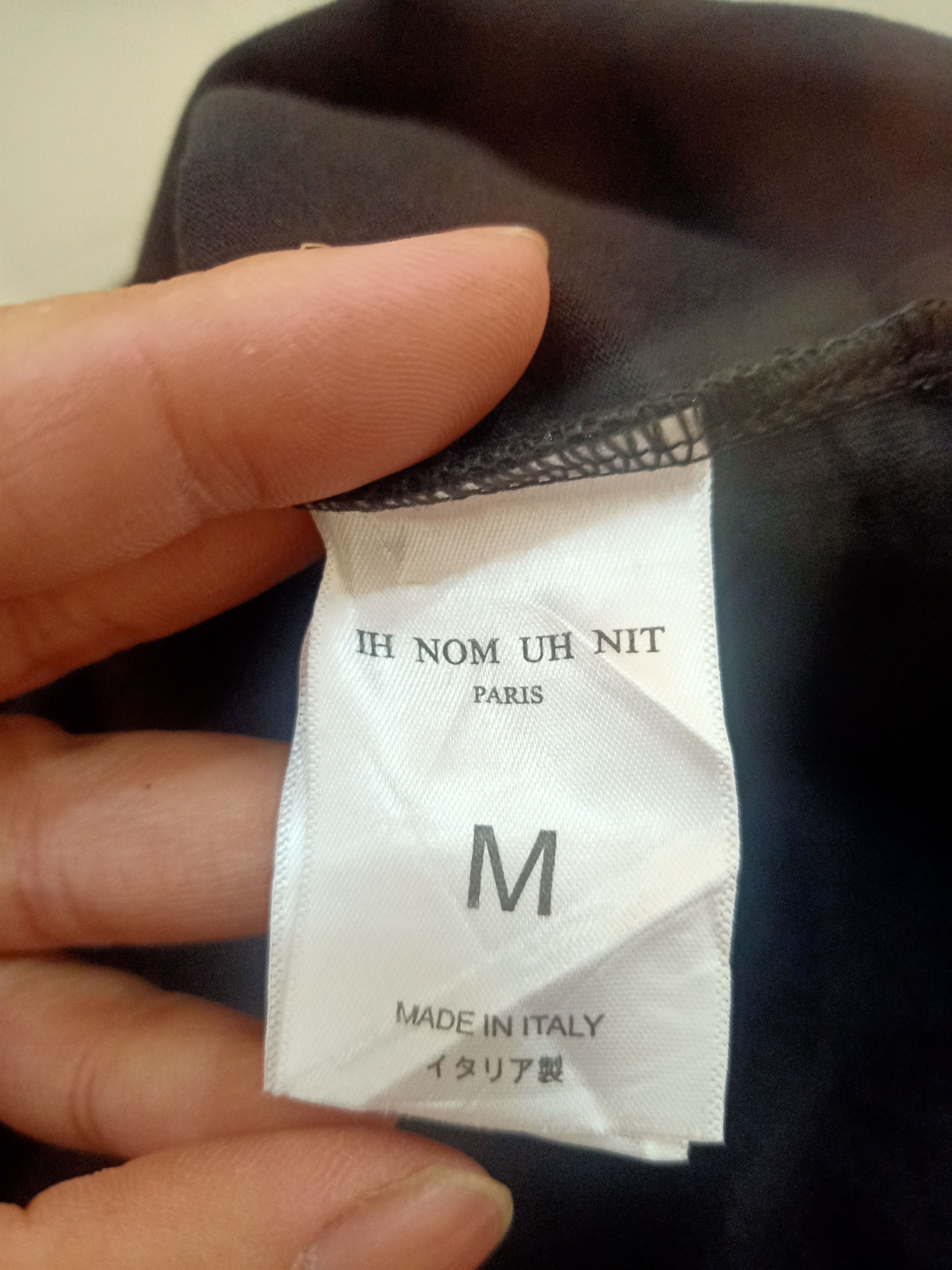 Ih Nom Uh Nit Black Short Sleeve IH NOM UH NIT Size US S / EU 44-46 / 1 - 6 Thumbnail
