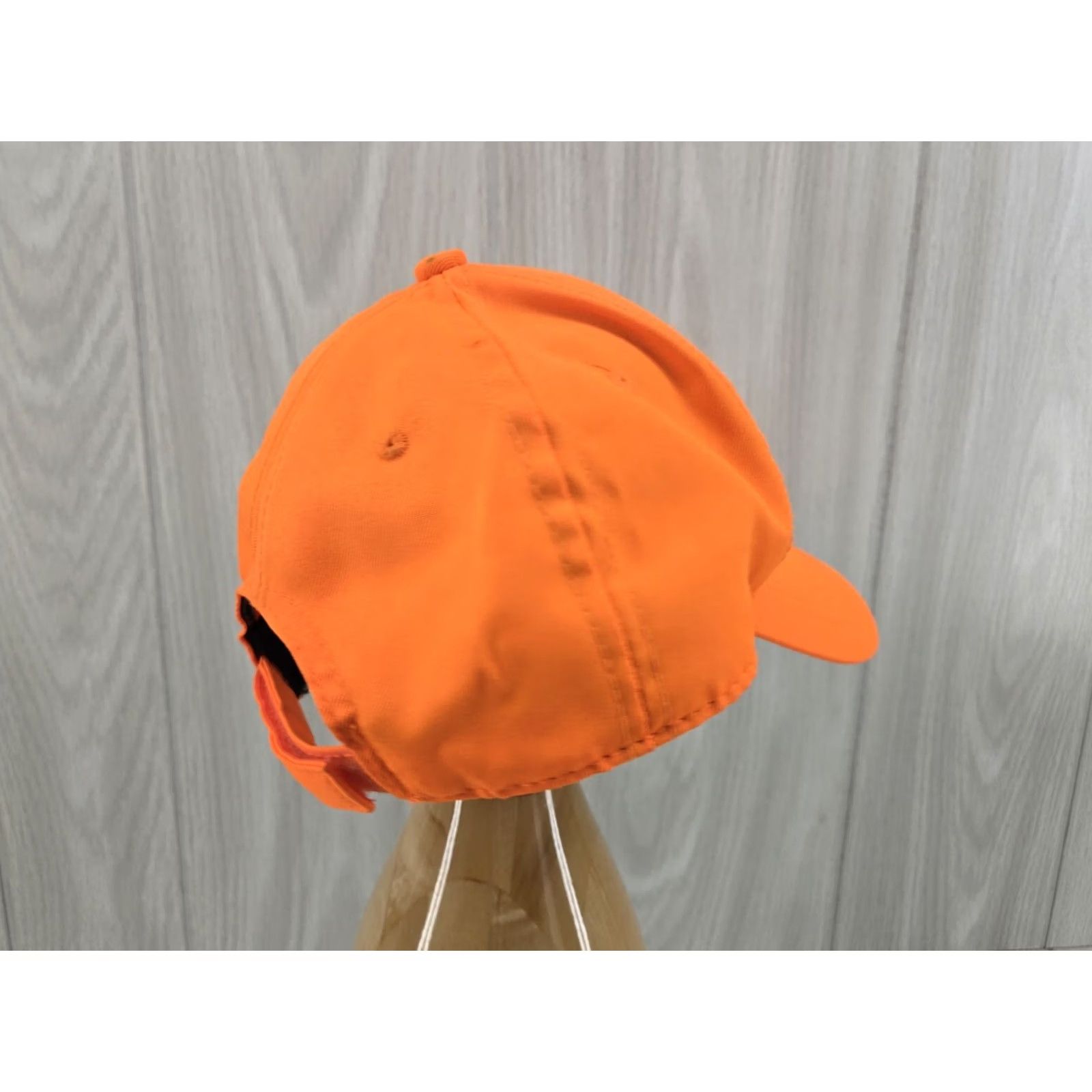 Vintage HU-B's Outdoors Hutners Orange Cap Hat Adjustable 5 Panel Men Orange Adjustable Outdoor Cap Cap Hat Mens Size ONE SIZE - 6 Thumbnail