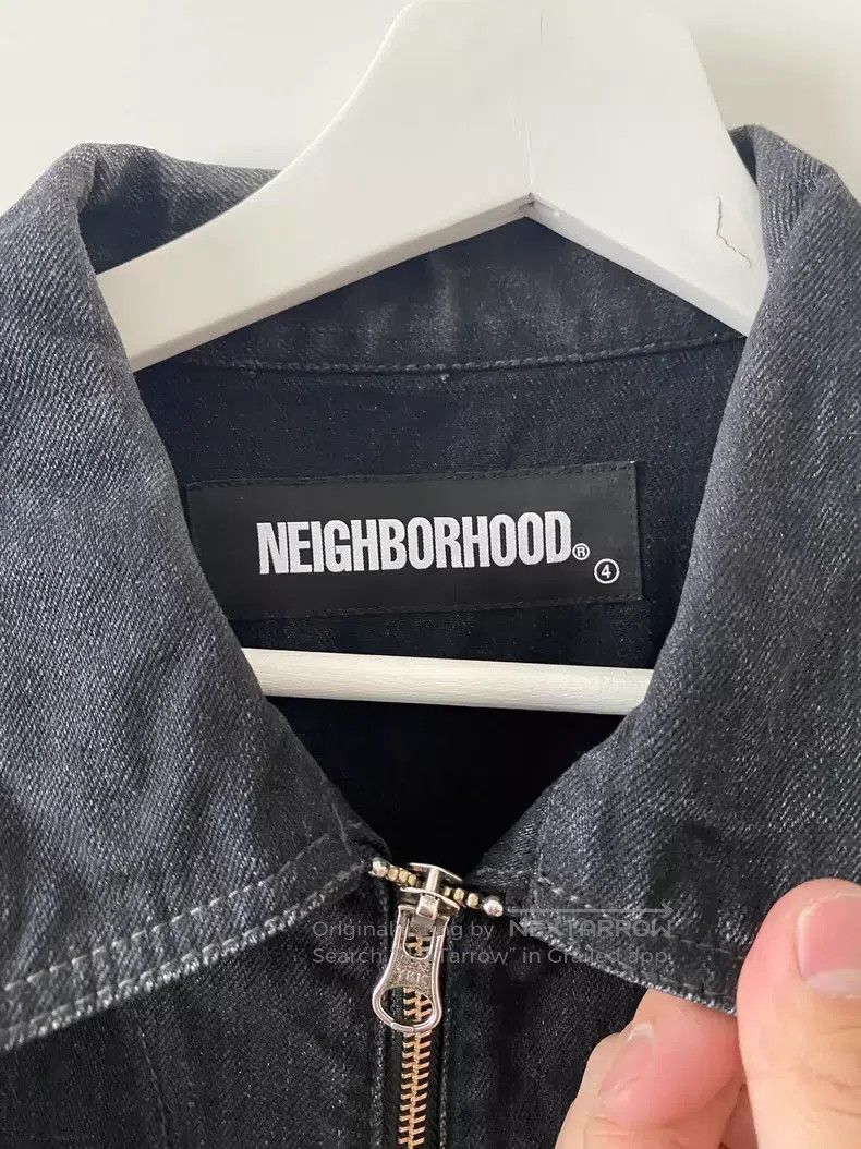 Neighborhood Neighborhood Washed Zipper Denim Jacket Size US L / EU 52-54 / 3 - 4 Thumbnail