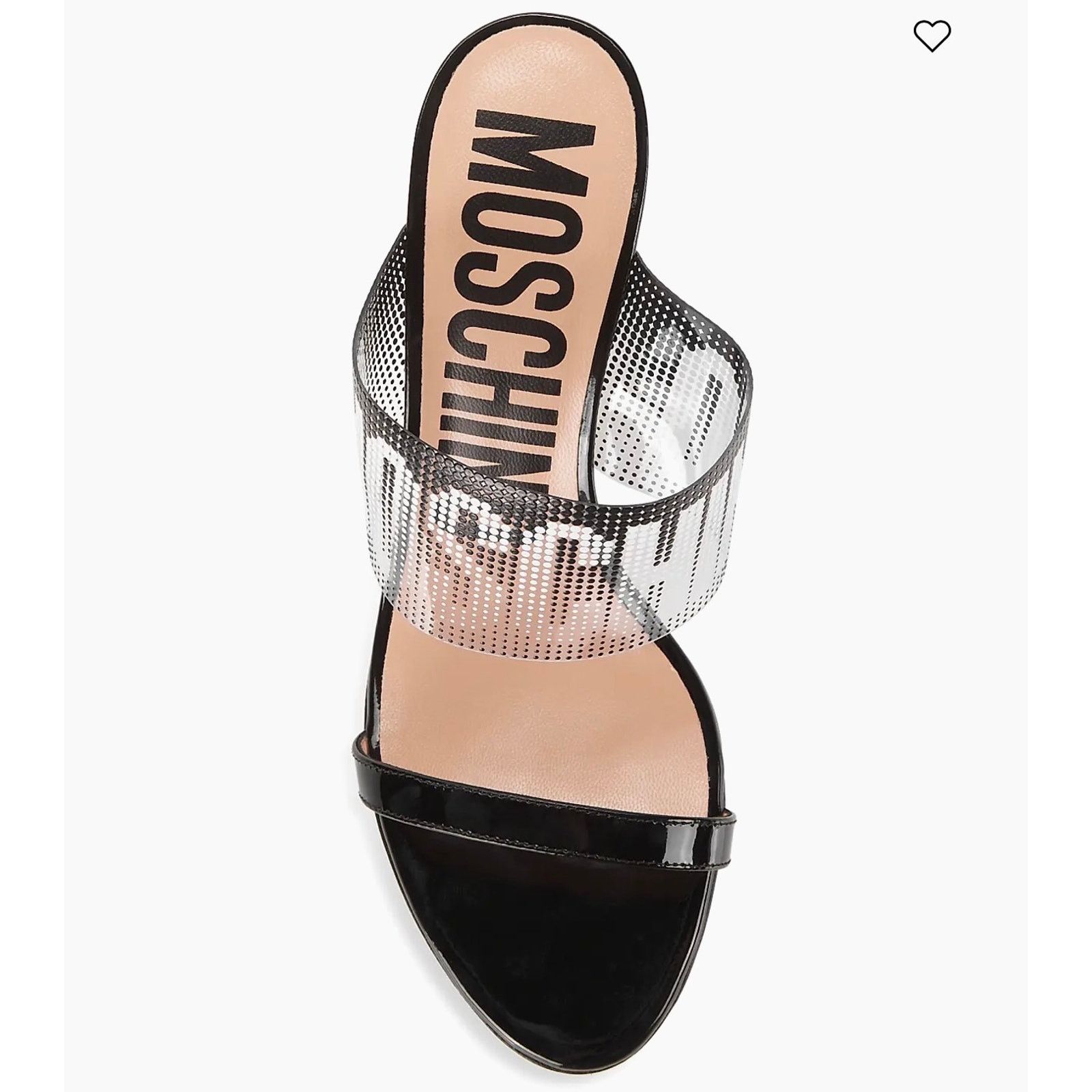 Moschino Moschino Logo Patent Leather Mules sz. 34.5 EU Size US 4.5 / IT 34.5 - 5 Thumbnail