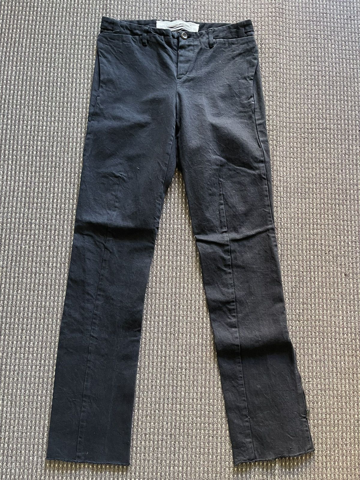 Individual Sentiments IS 15AW Back Zip Jeans Size US 30 / EU 46 - 3 Thumbnail