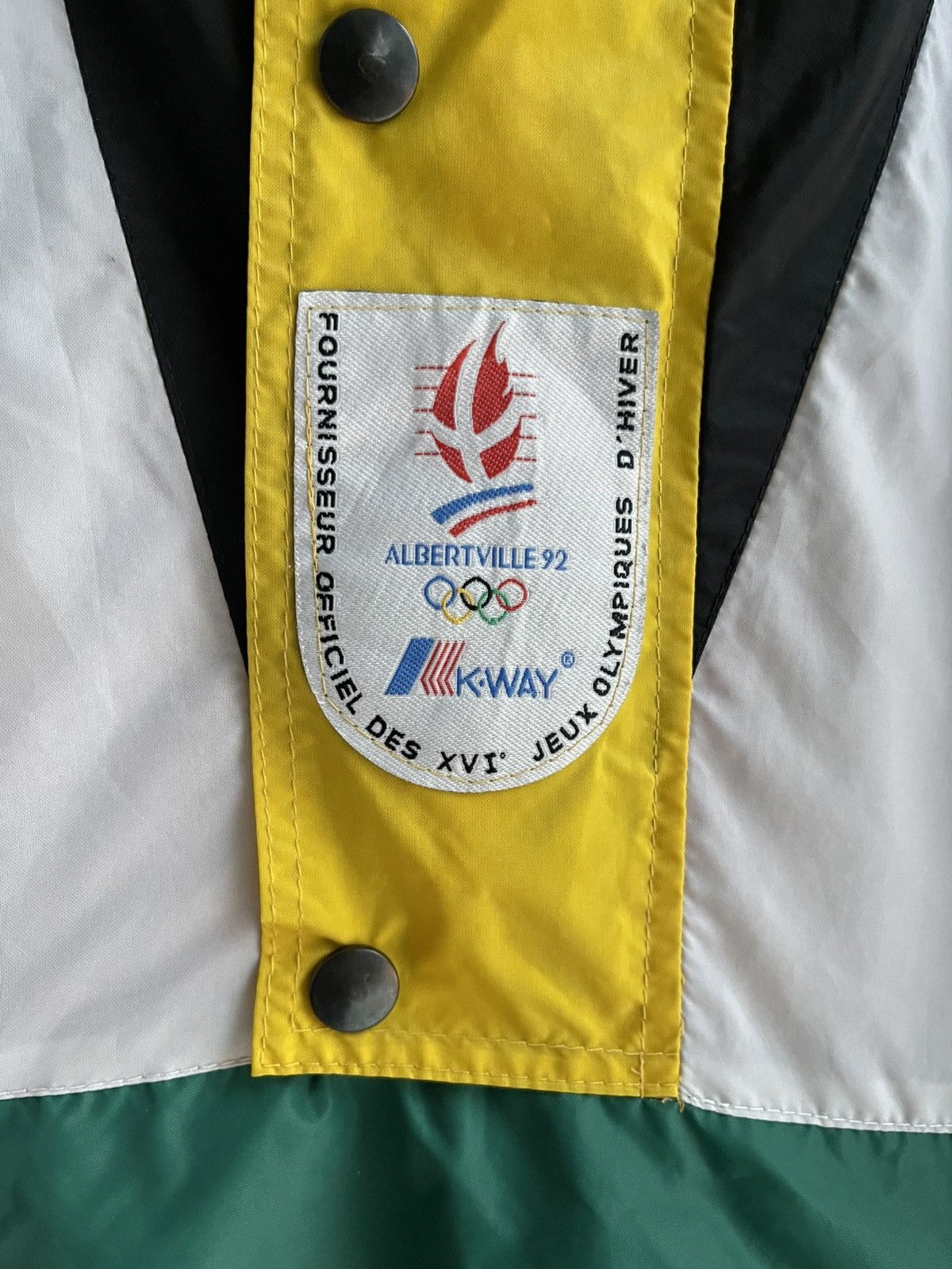 K-Way Vintage K Way Albertville 1992 winter Olympics light jacket Size US XL / EU 56 / 4 - 3 Thumbnail