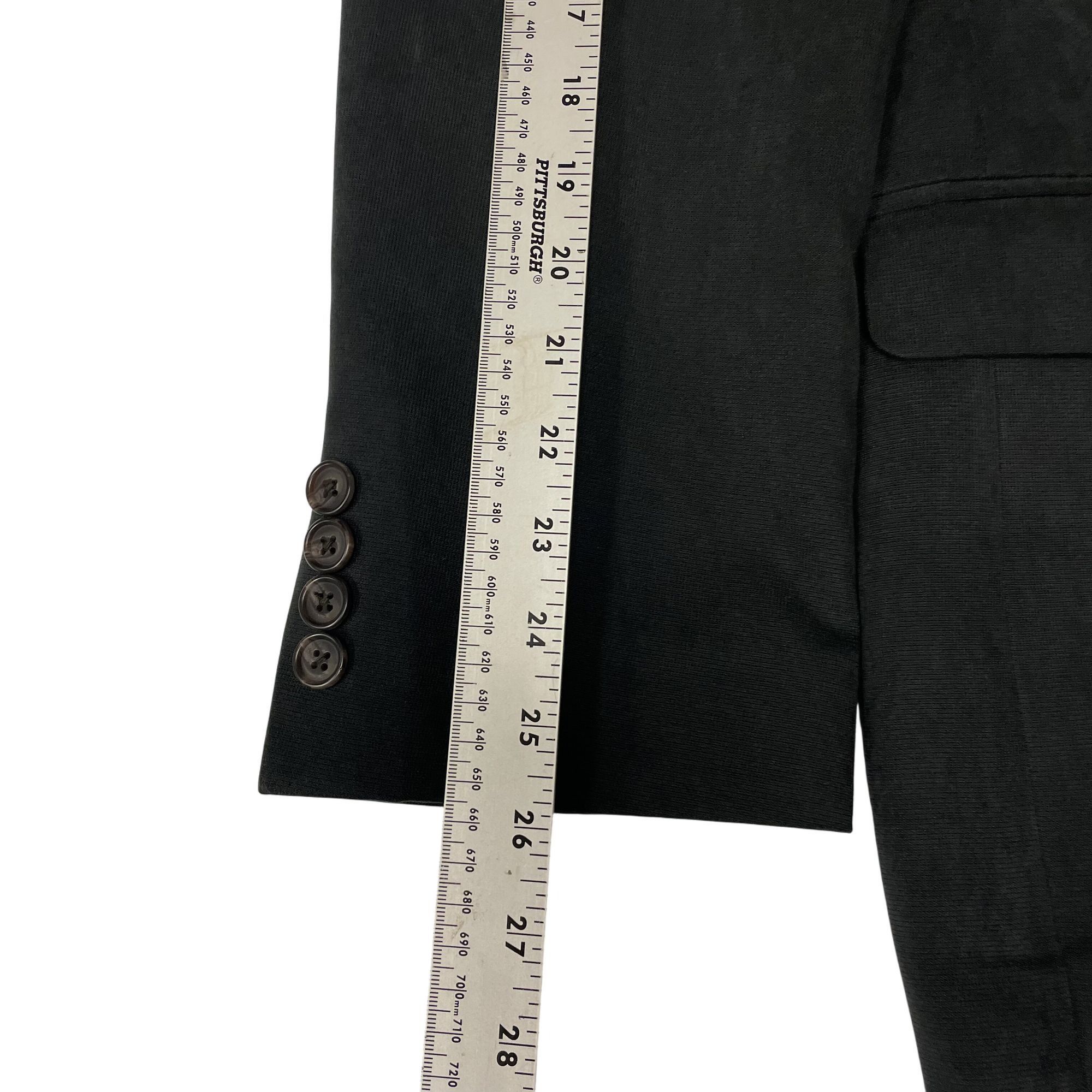 Ralph Lauren Ralph Lauren CHARCOAL Gray Sport Coat MICROFIBER Jacket Size 44L - 6 Thumbnail