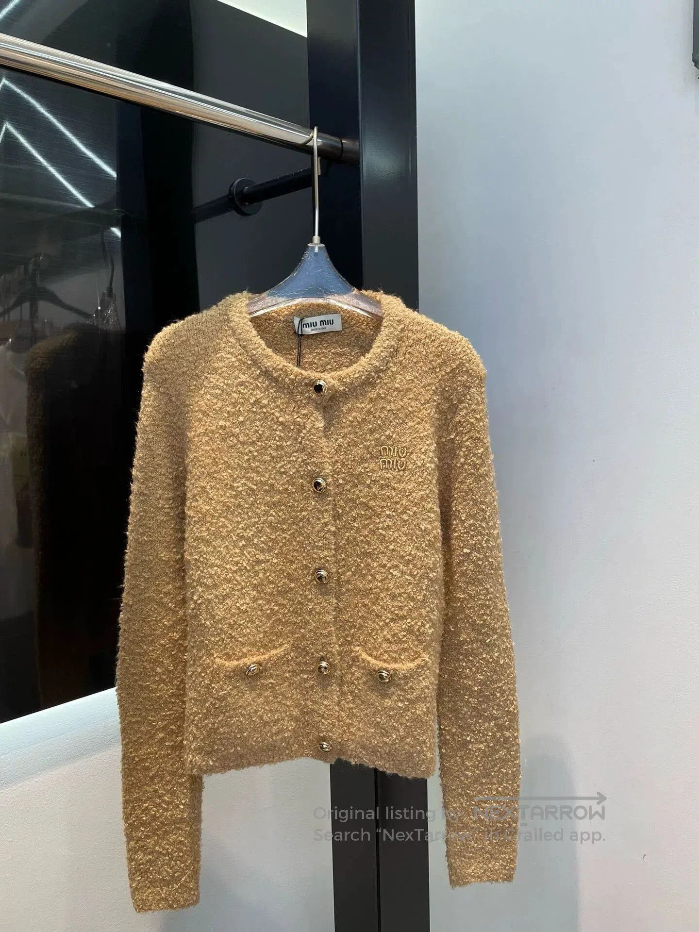 Miu Miu miumiu new knitted cardigan outerwear. Size US M / EU 48-50 / 2 - 1 Thumbnail