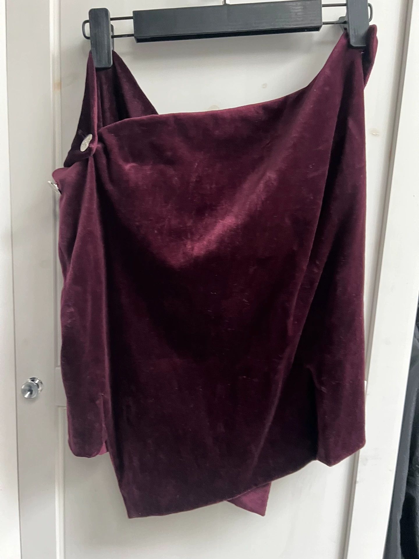 Vivienne Westwood Vivienne Westwood 100% cotton velvet midi skirt Size 30" / US 8 / IT 44 - 1 Thumbnail