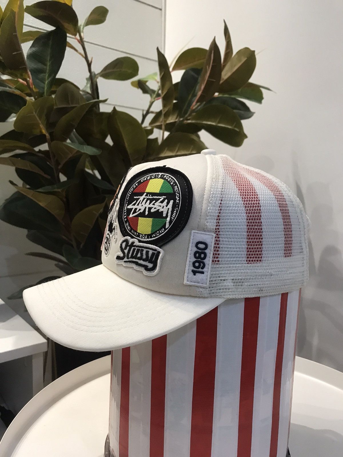 Stussy OG Vintage Stussy Crown Logo Patches All Logo Trucker Hat Size ONE SIZE - 3 Thumbnail