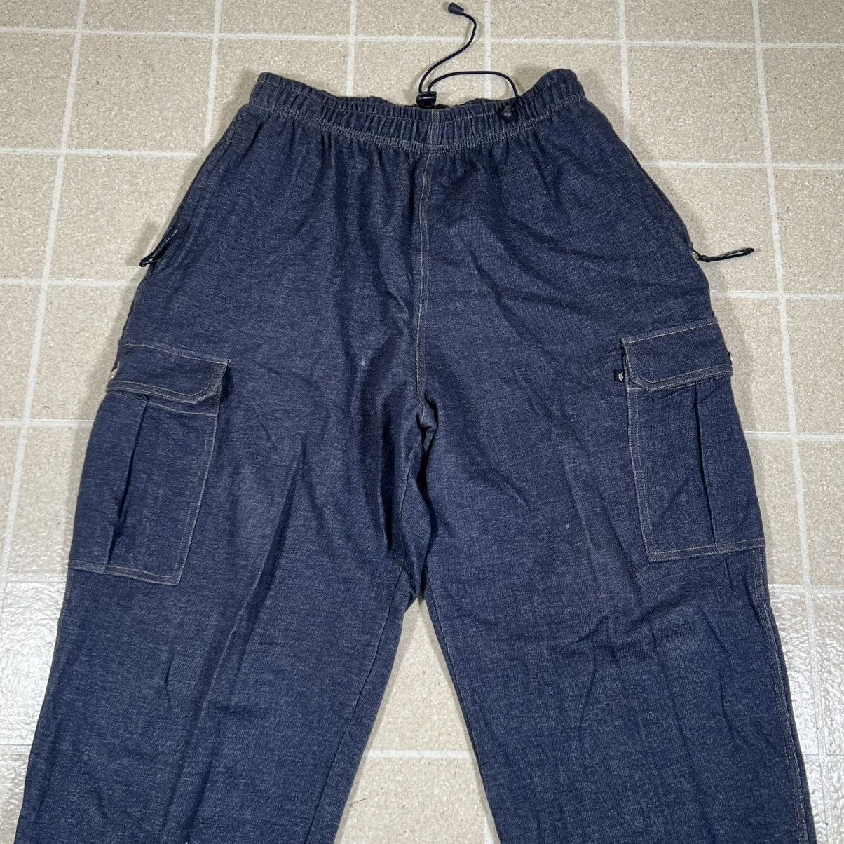 Rocawear Vintage Y2K Rocawear Cargo Sweatpants Baggy Sz L Wide Leg Size US 26 / EU 42 - 2 Thumbnail
