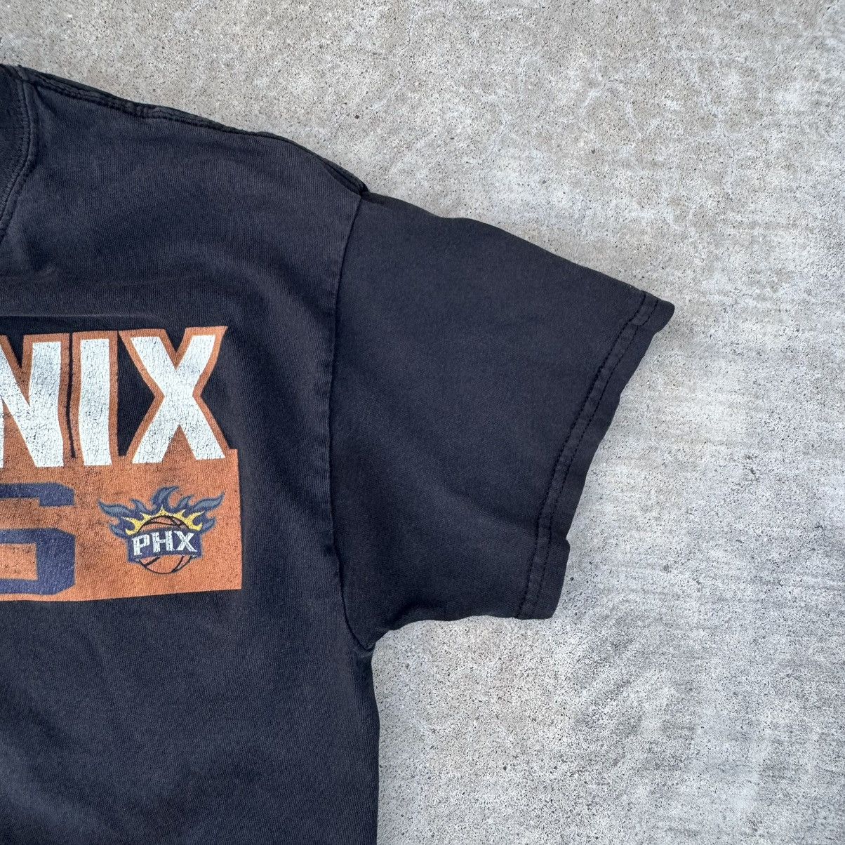 NBA × Nike × Stussy Vintage Y2K Faded Black Phoenix Suns Graphic Tee Medium Size US M / EU 48-50 / 2 - 4 Thumbnail
