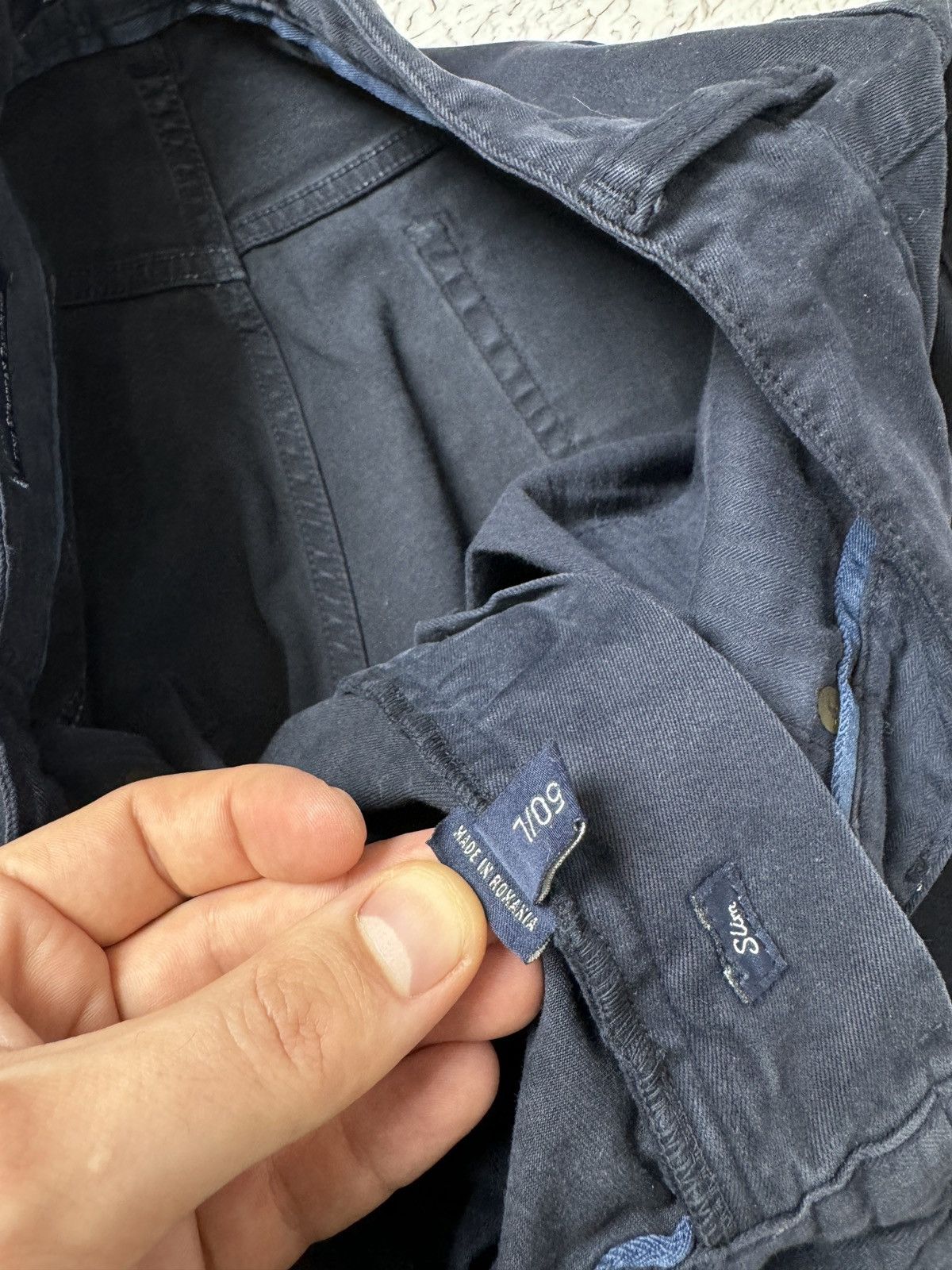 Polo Ralph Lauren Polo Ralph Lauren navy blue vintage slim chino pants Size US 34 / EU 50 - 12 Thumbnail