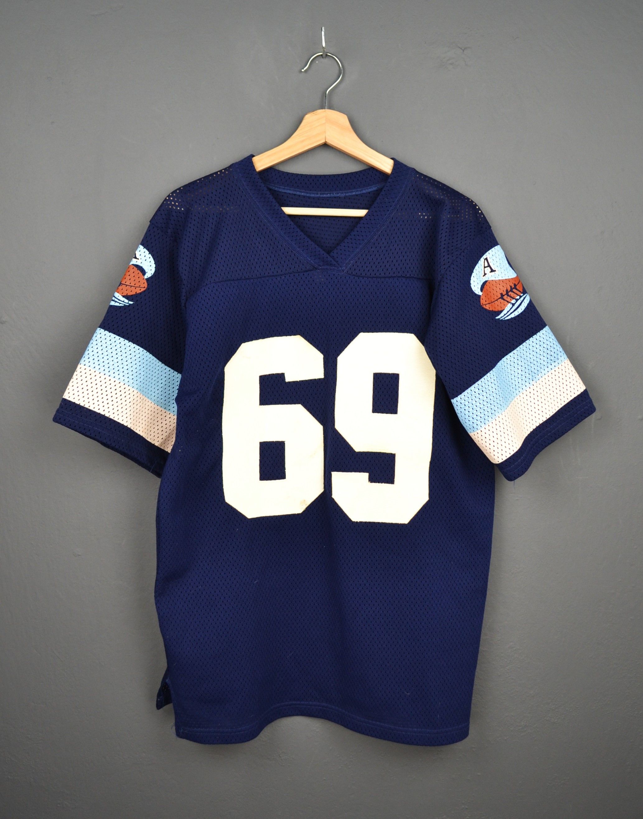 Vintage Vintage 1980's Toronto Argonauts CFL Jersey 69 S Size US S / EU 44-46 / 1 - 1 Thumbnail