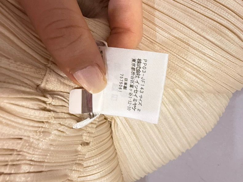 Issey Miyake Issey Miyake size:2 Apricot-colored pleated pants Size 42" / US 20 - 3 Thumbnail