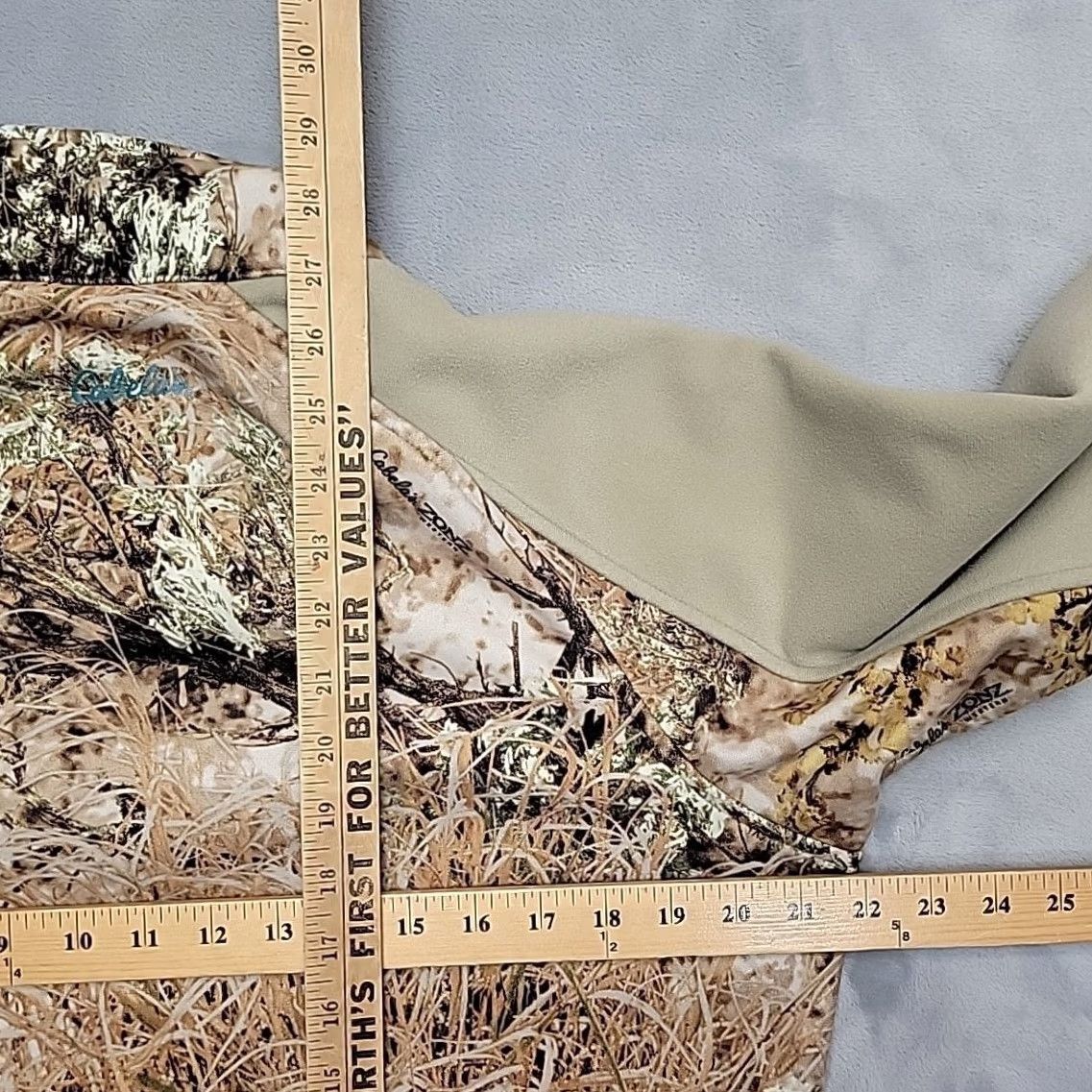 Vintage Cabelas Jacket Womens M/L Camouflage OutfitHer Zonz Western Fleece Hunt Outdoor Shirt Womens Camouflage Brown All Seasons Mens? Size L / US 10 / IT 46 - 8 Thumbnail