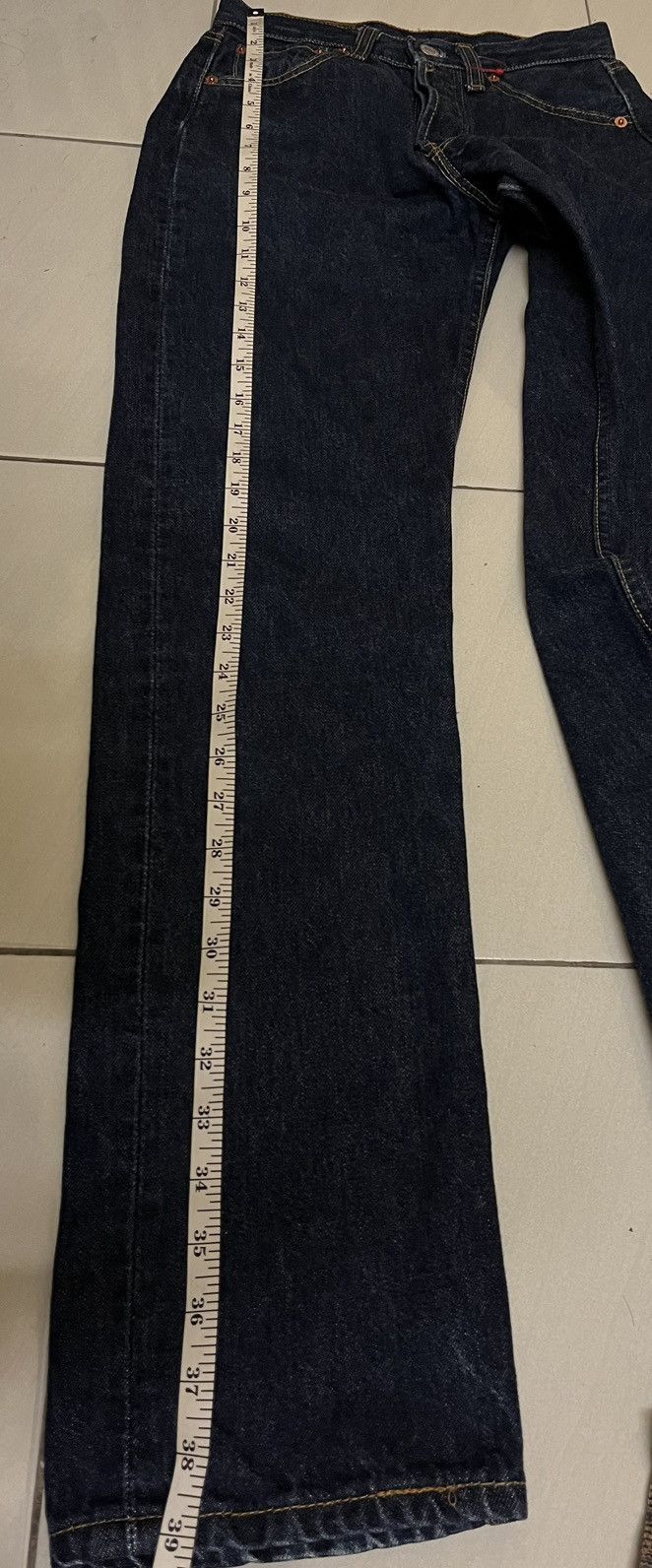Levi's Rare 💥 Vintage Levis 501 Dark Blue 🤩 Size 24" / US 00 / IT 34 - 20 Thumbnail