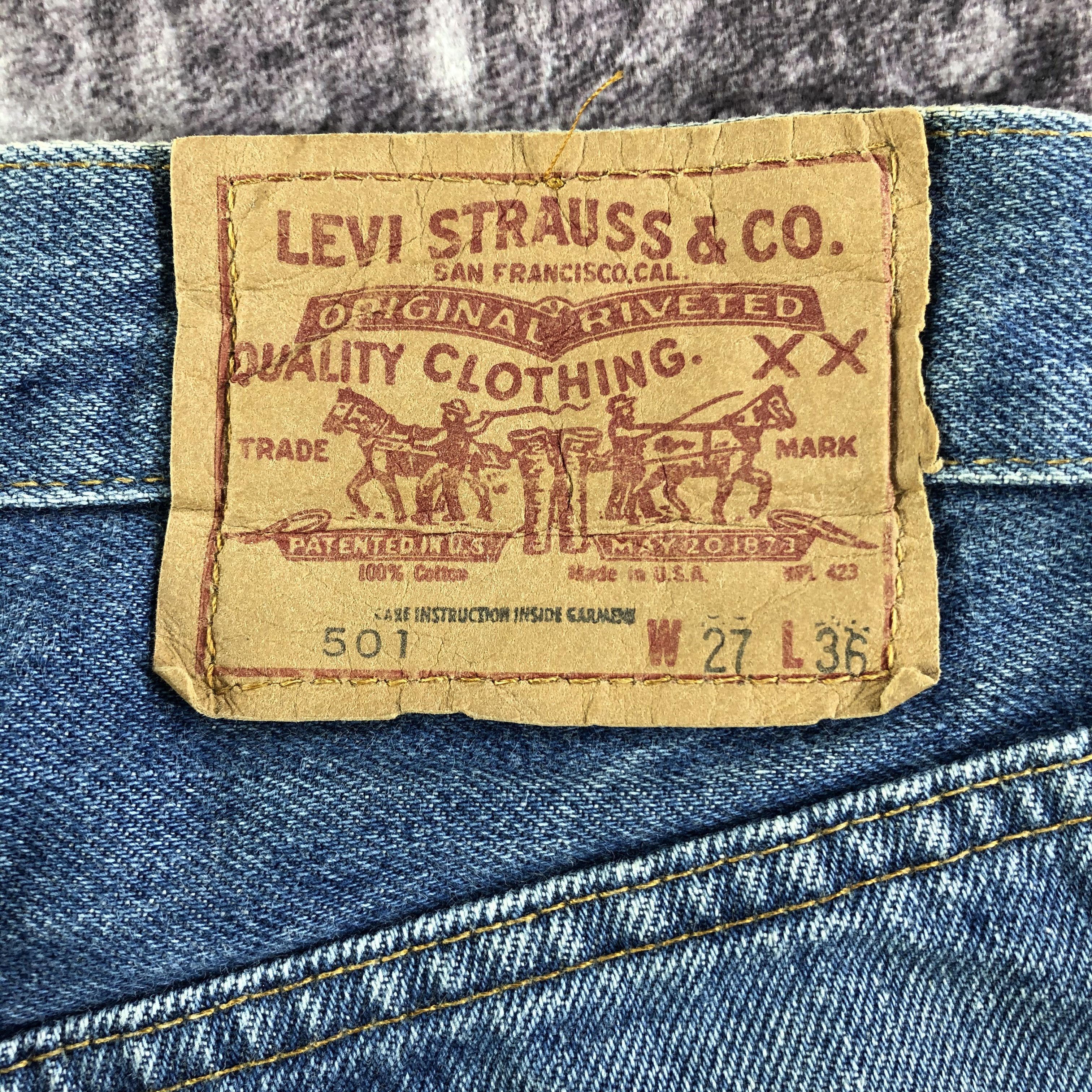 Levi's × Vintage Vintage 70s Redline Levis 501 Jeans-JM3351 Size 26" / US 2 / IT 38 - 5 Thumbnail