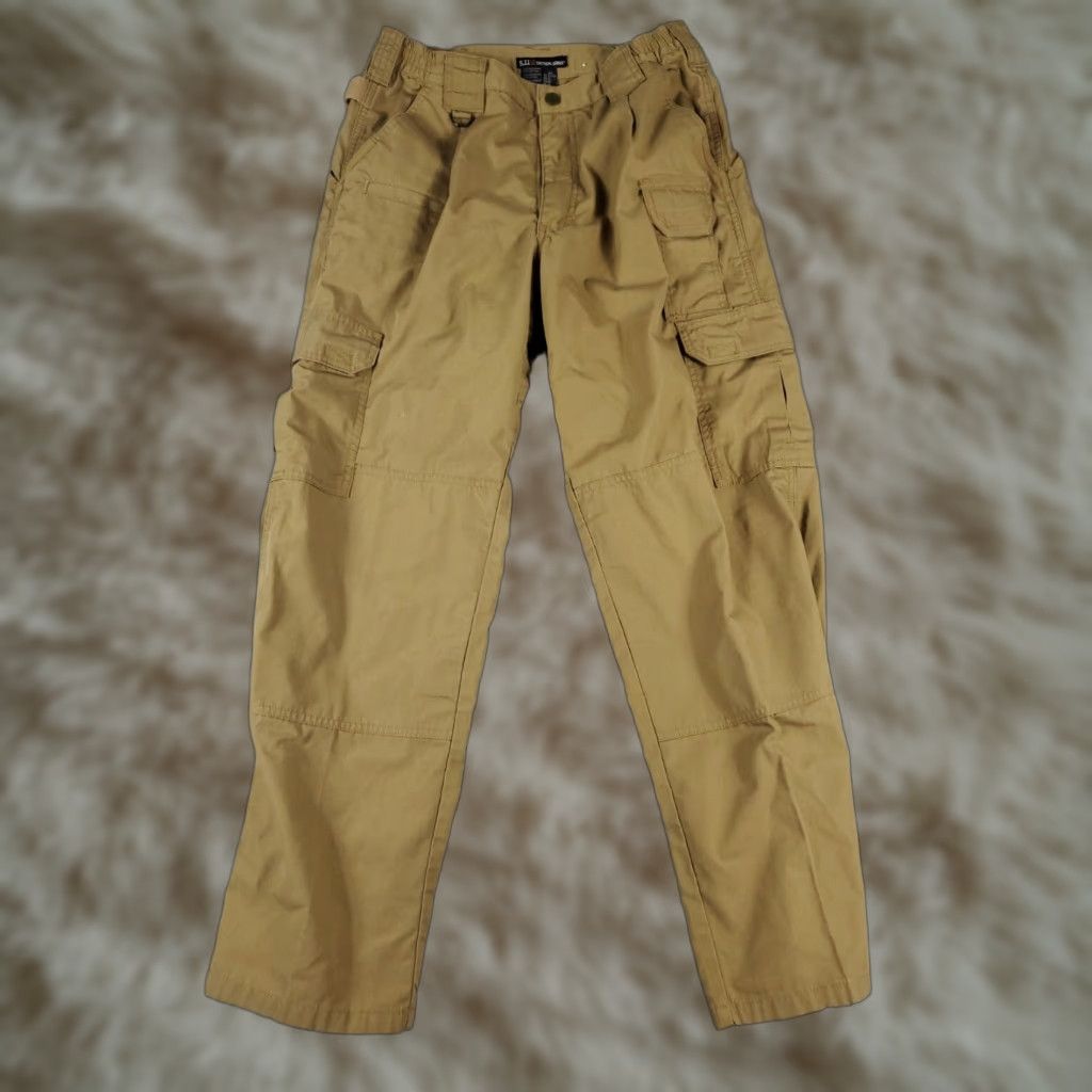 Vintage 5.11 Tactical Cargo Pants Mens Size 32x30 Beige Outdoor Workwear Trousers Size US 32 / EU 48 - 1 Thumbnail