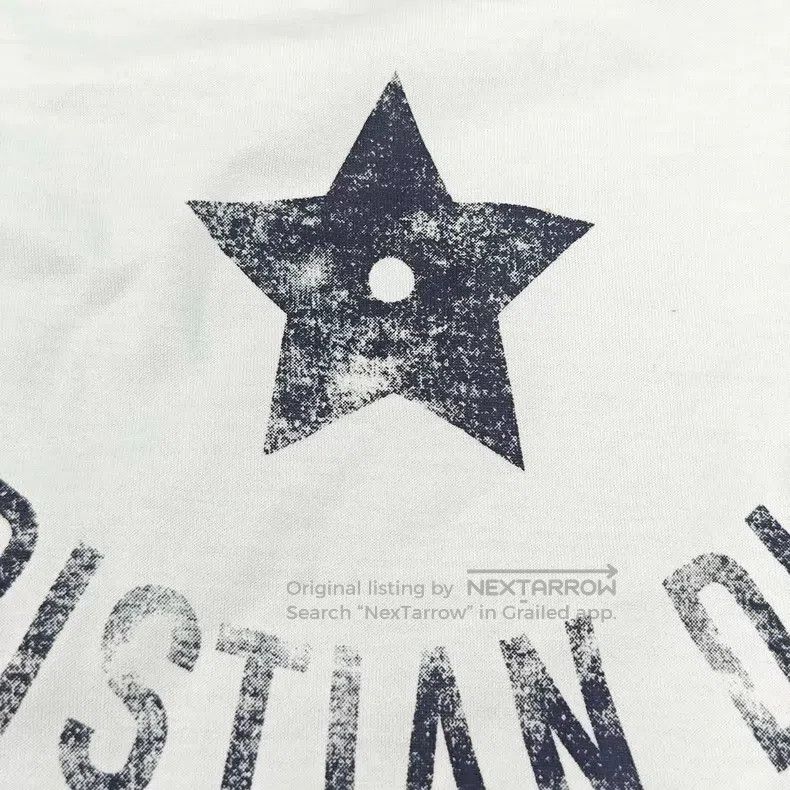 Dior Dior White yellow-bordered five-pointed star short sleeves Size S / US 4 / IT 40 - 7 Thumbnail